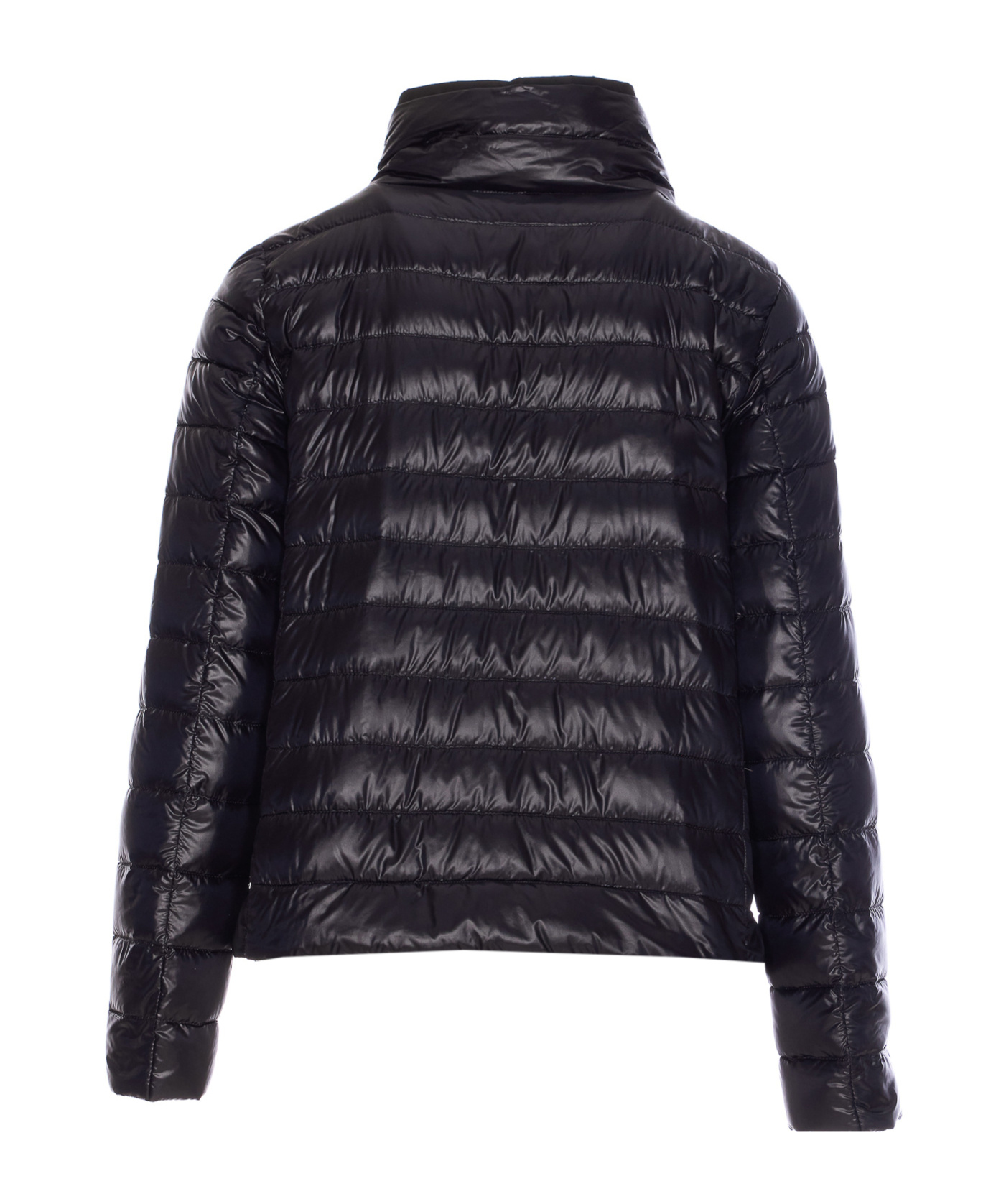 Herno Reversible Light Down Jacket In Black