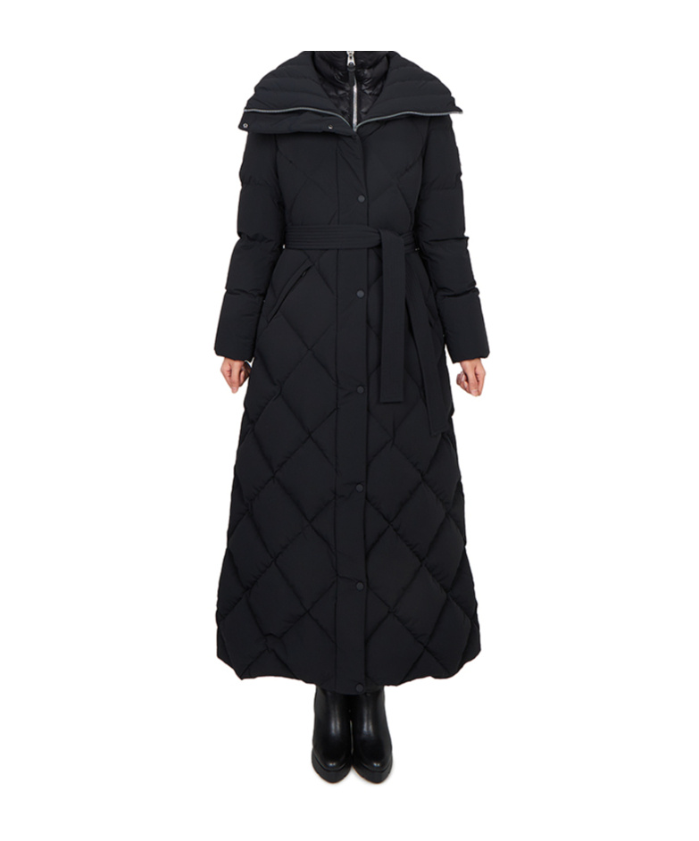 Mackage Long-sleeved Down Jacket In Black