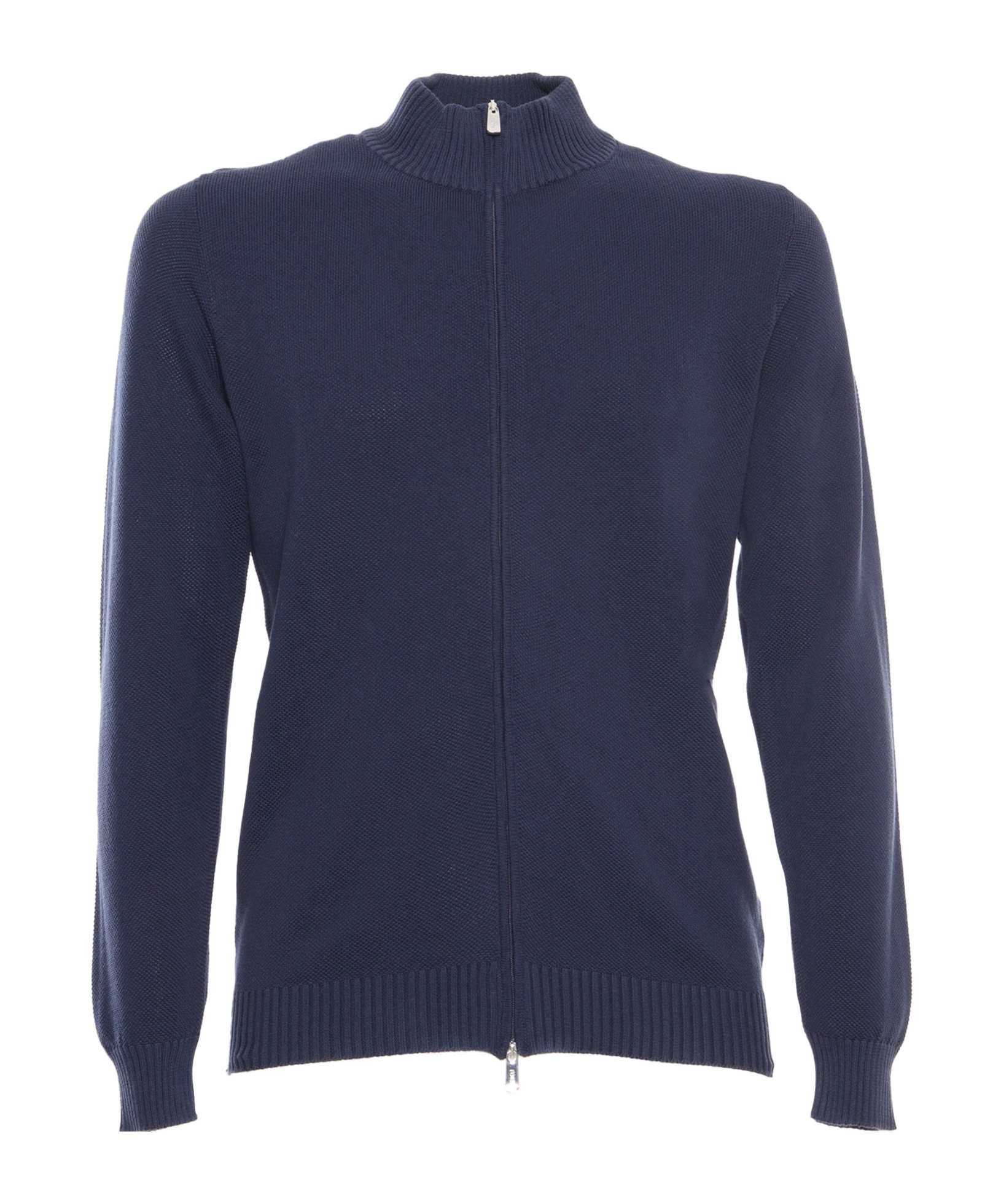 Fedeli Long-sleeved Cardigan In Black
