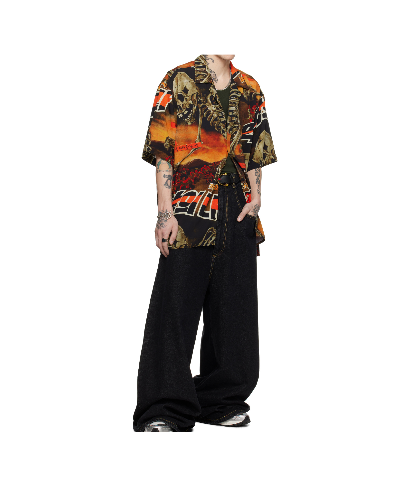 Lu'u Dan Double Xl Jeans In Black