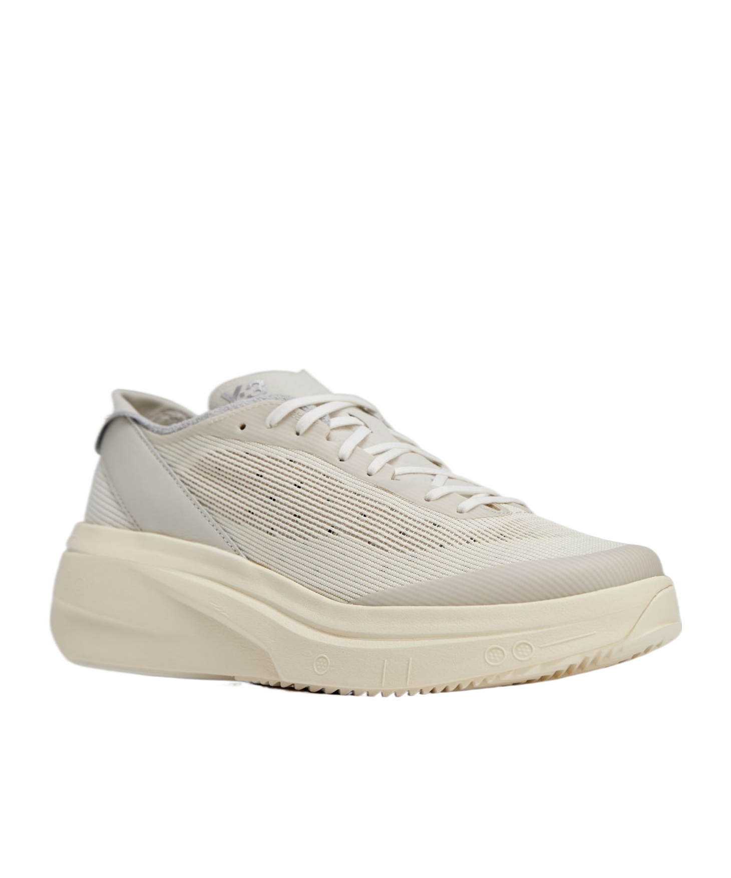 Y-3 Laced Sneakers In Neutral