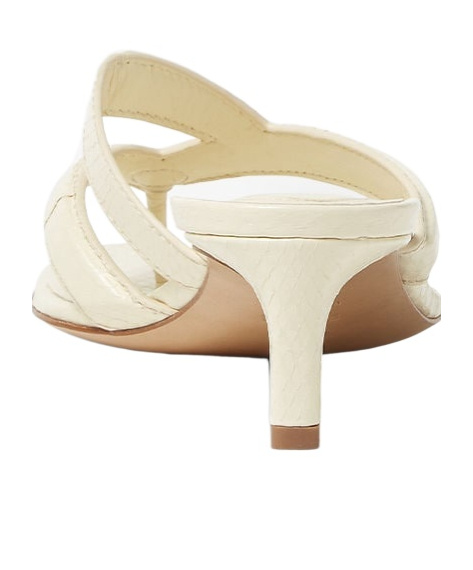 Fendi Light Yellow Open Toe Sandals