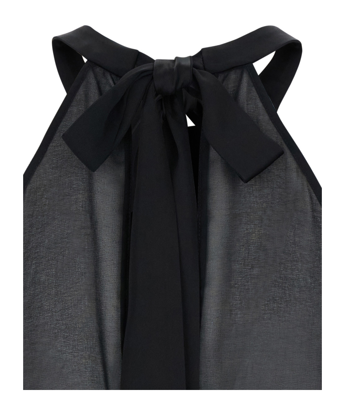 Pinko Sleeveless Vest In Black