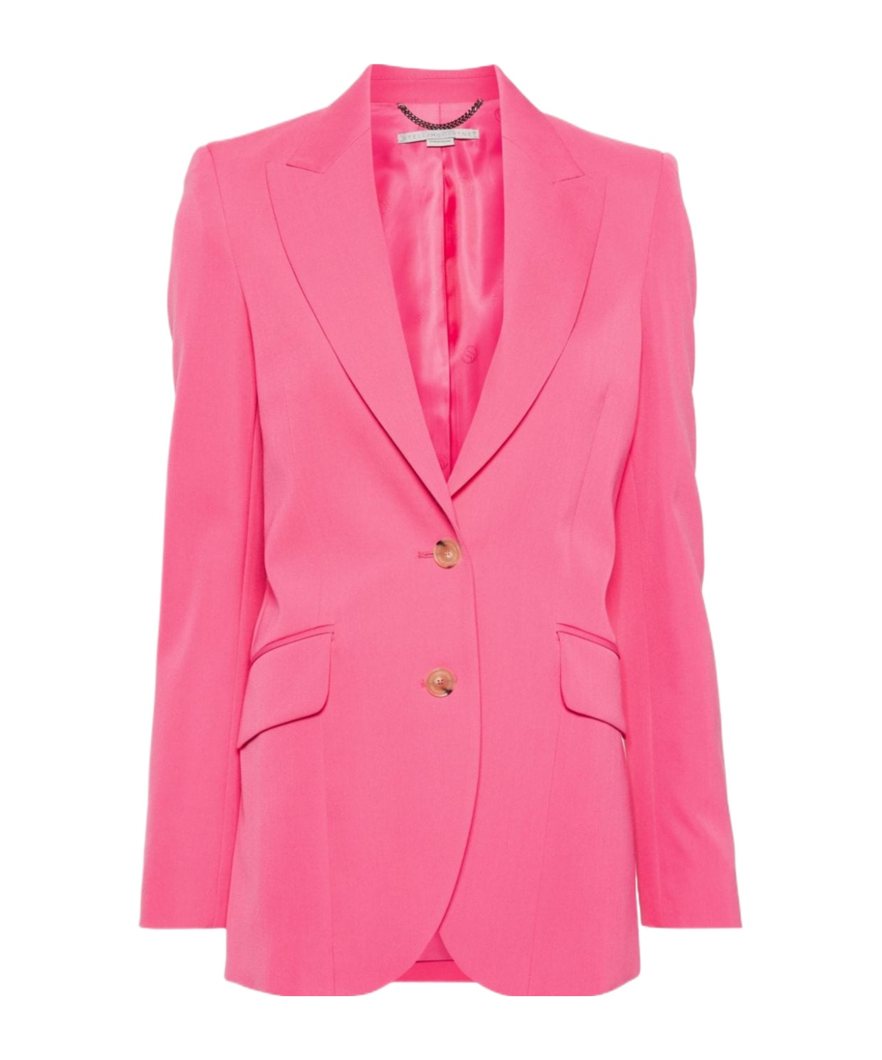 Stella Mccartney Long-sleeved Casual Jacket In Pink