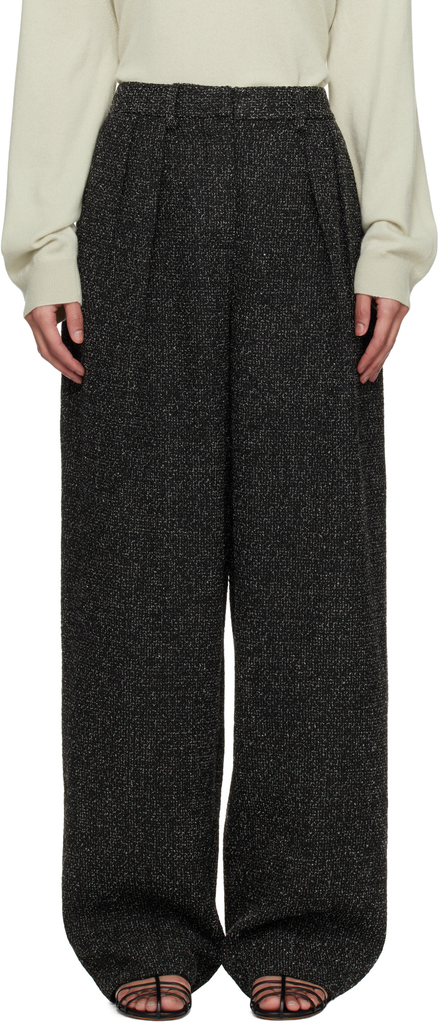Proenza Schouler White Label Eleanor Trousers In Black