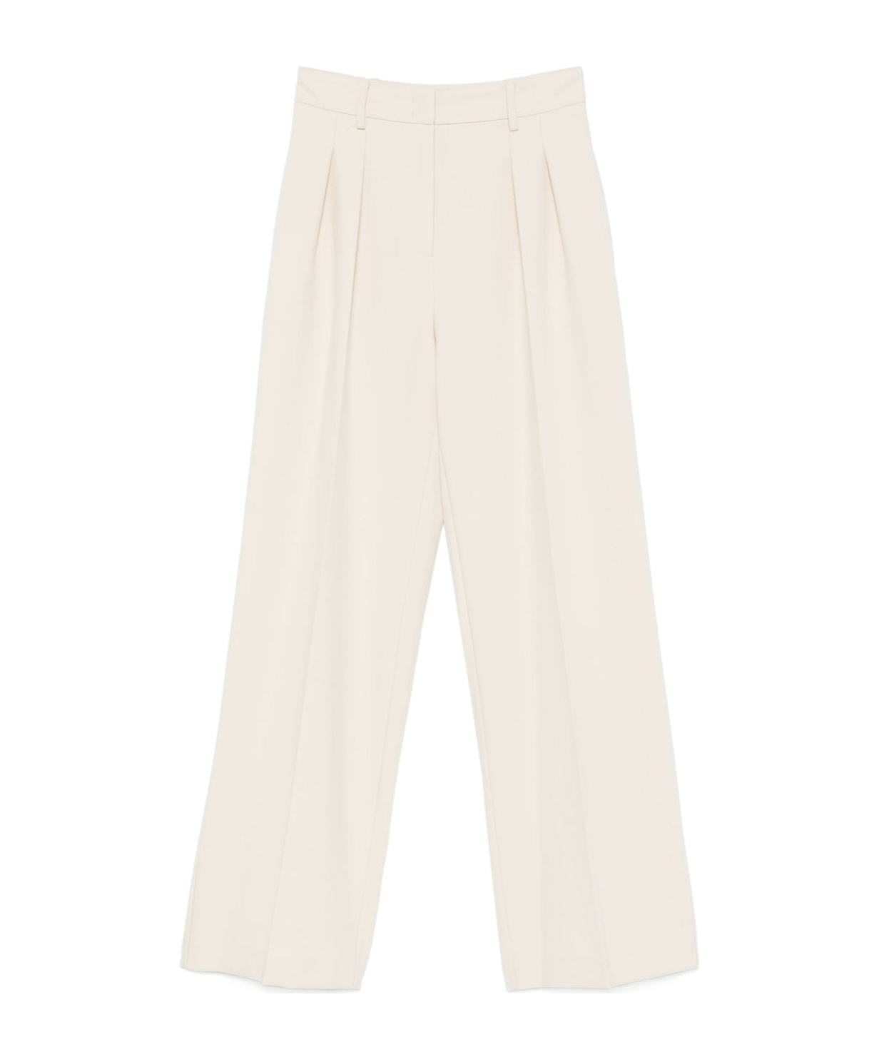 Patrizia Pepe Light Beige Tailored Pants