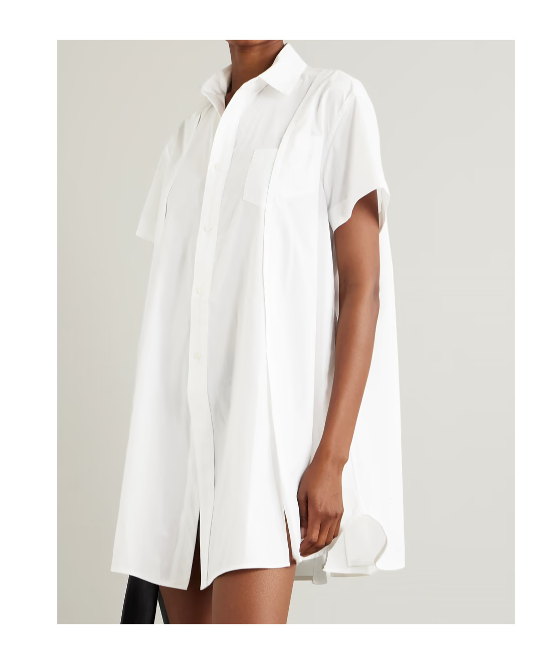 SACAI PANELLED SHIRT