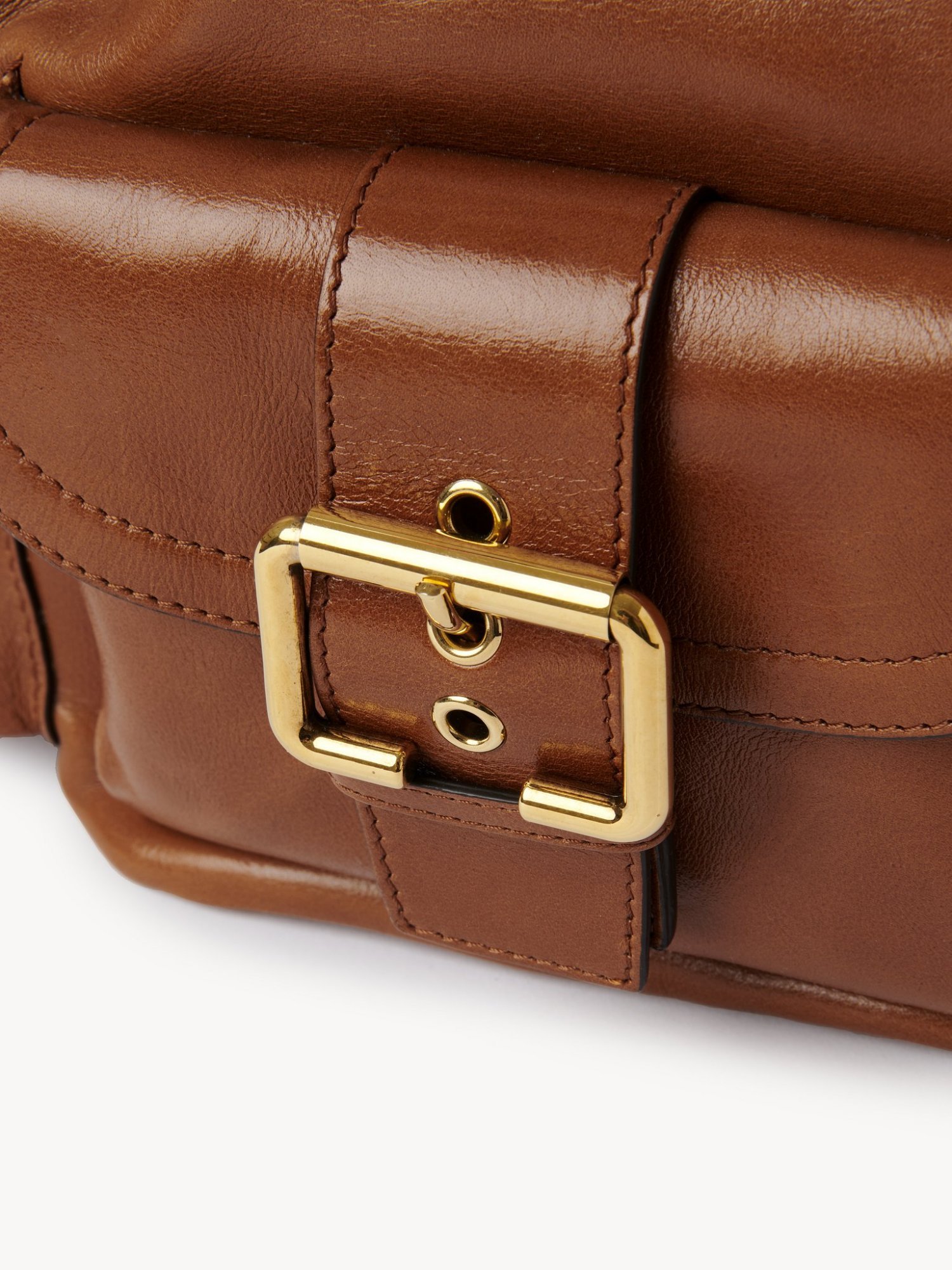 Chloé Brown Camera Bucket Bag In Brown