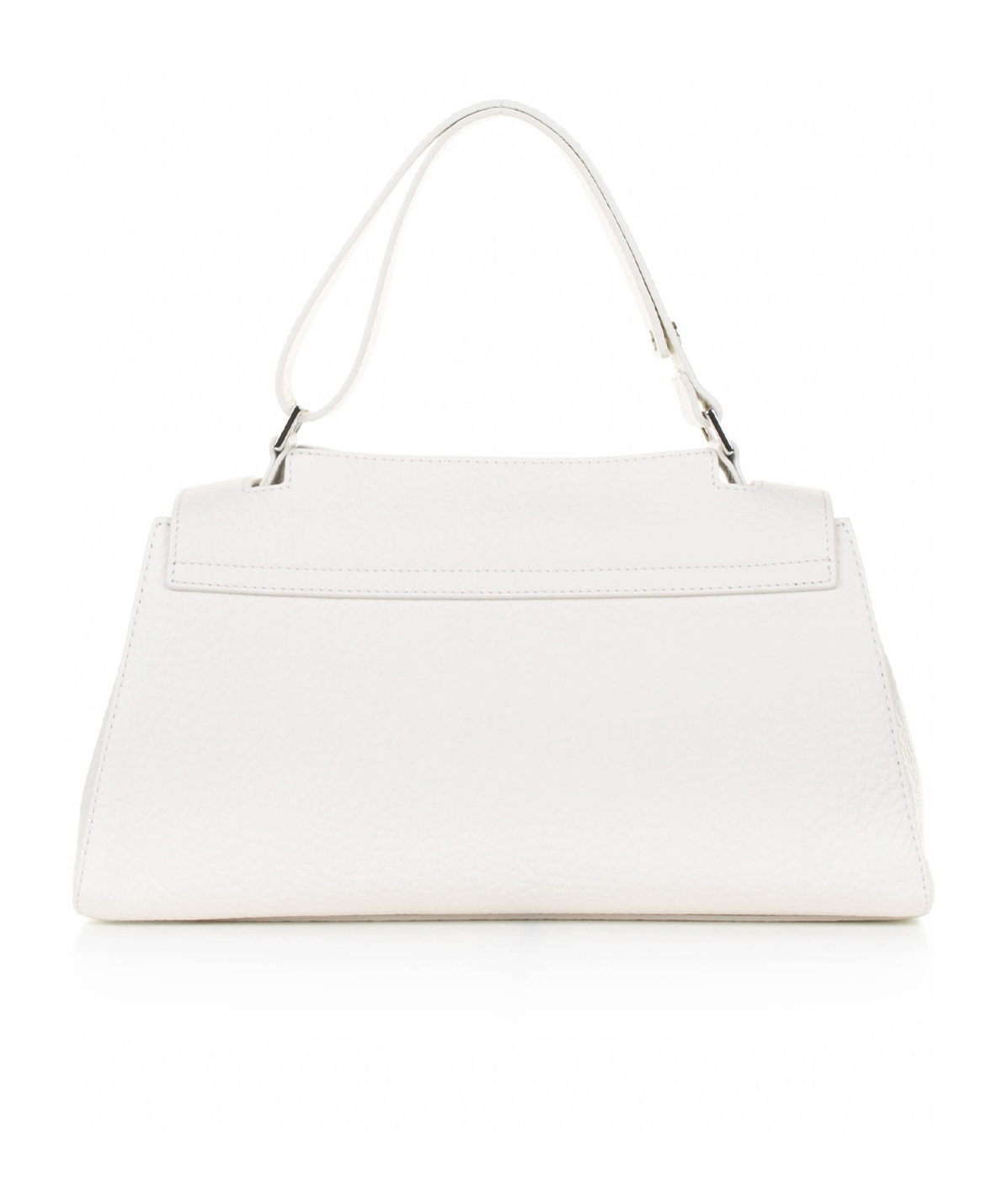 Orciani Logo Logo Shoulder Bag In White