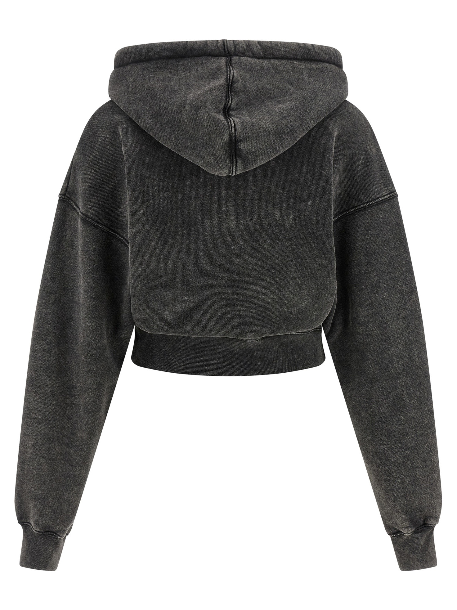Off-white Check Flan Bookish Sweatshirt Gray In Brown