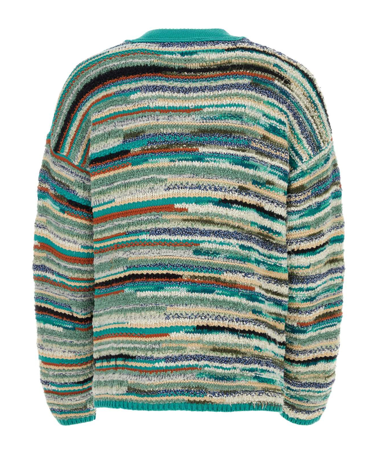 ALANUI MADURAI STRIPED CARDIGAN