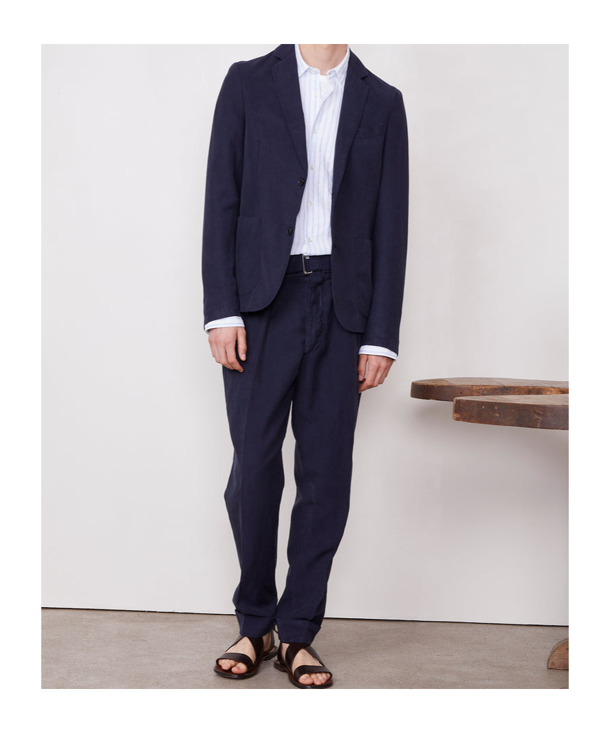 OFFICINE GENERALE SINGLE-BREASTED BLAZER