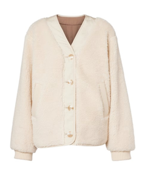 Varley Drew Reversible Jacket In Gold