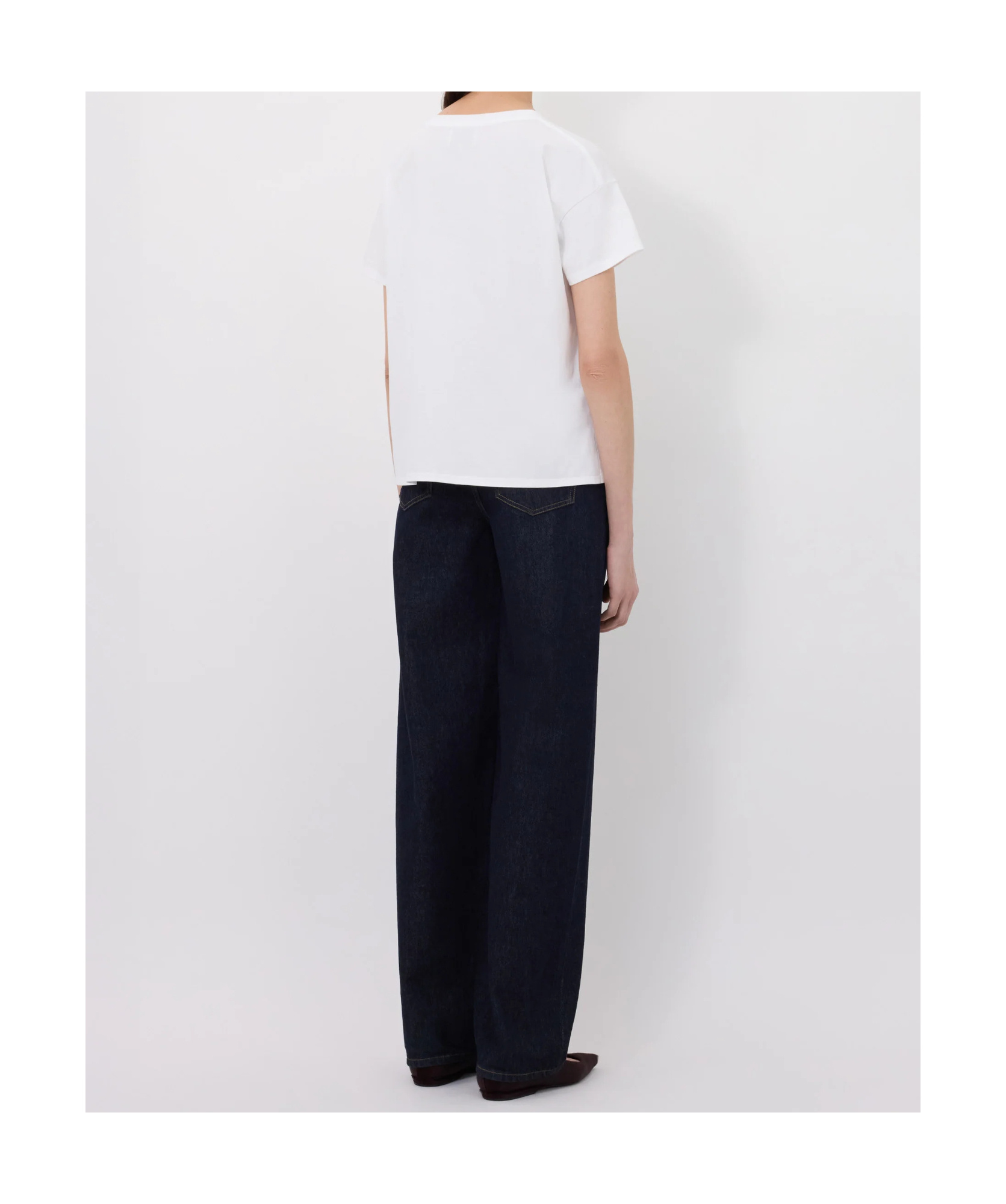 Loulou De Saison Short-sleeve T-shirt In White