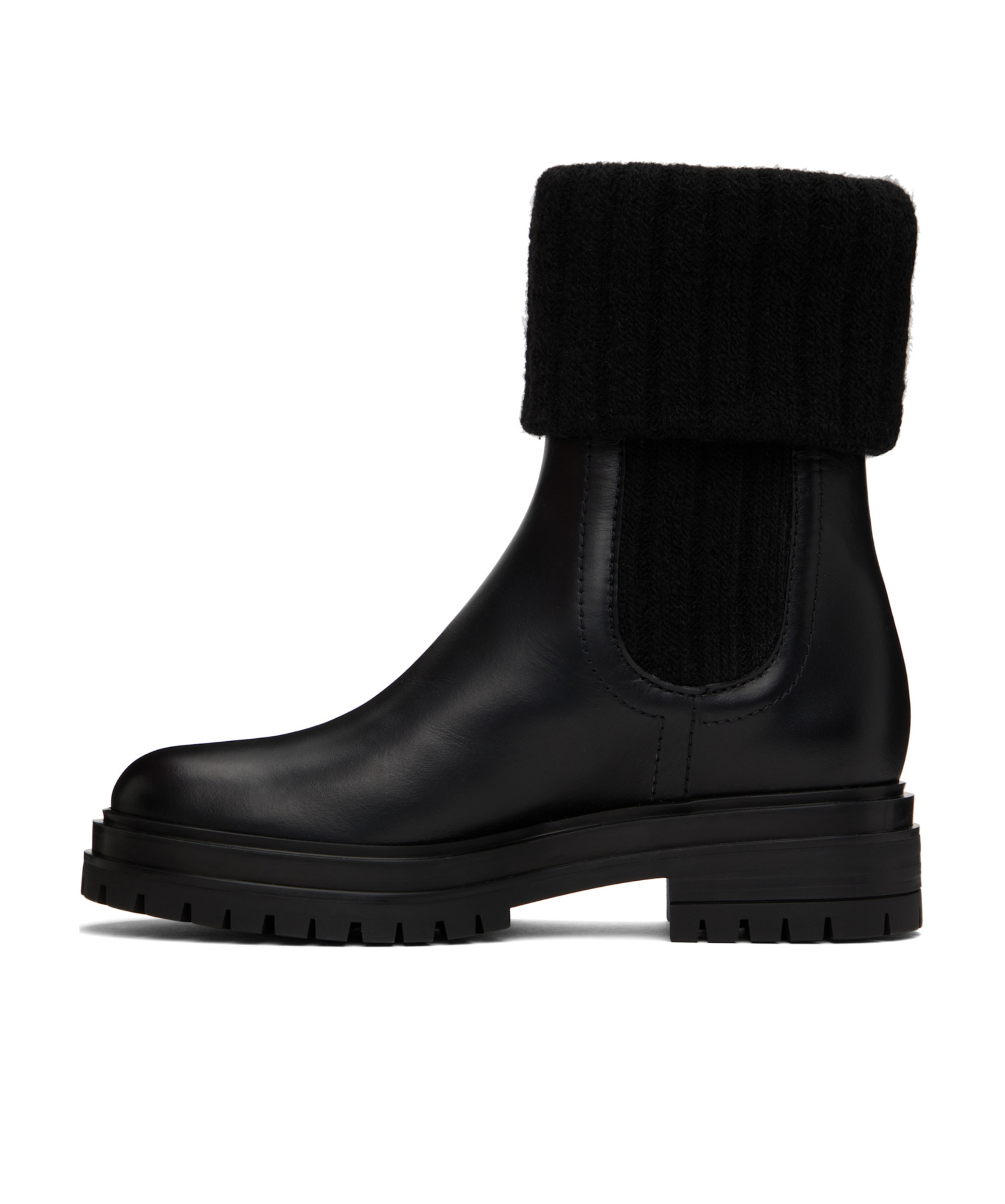 Gianvito Rossi Tenney Ankle Boots In Black