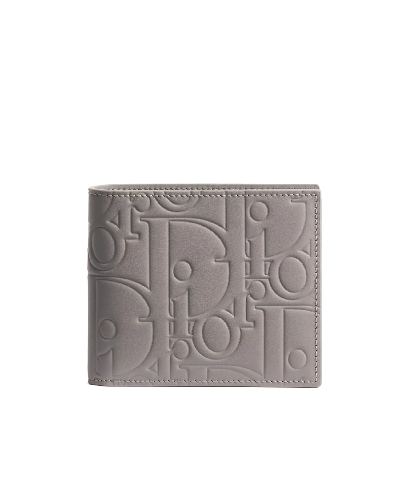 Dior Bifold Wallet In Grey
