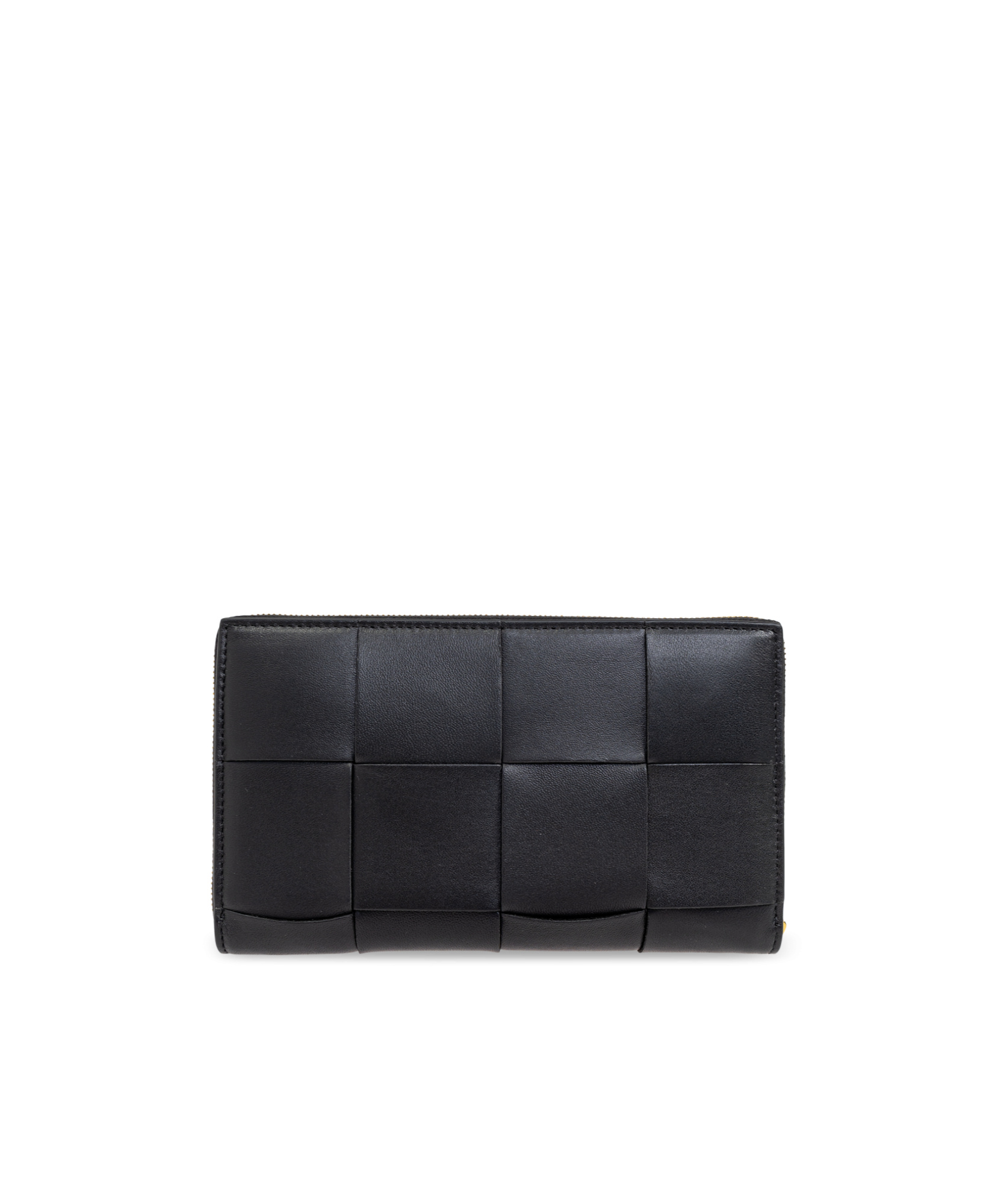 Bottega Veneta Weaving Wallet In Black