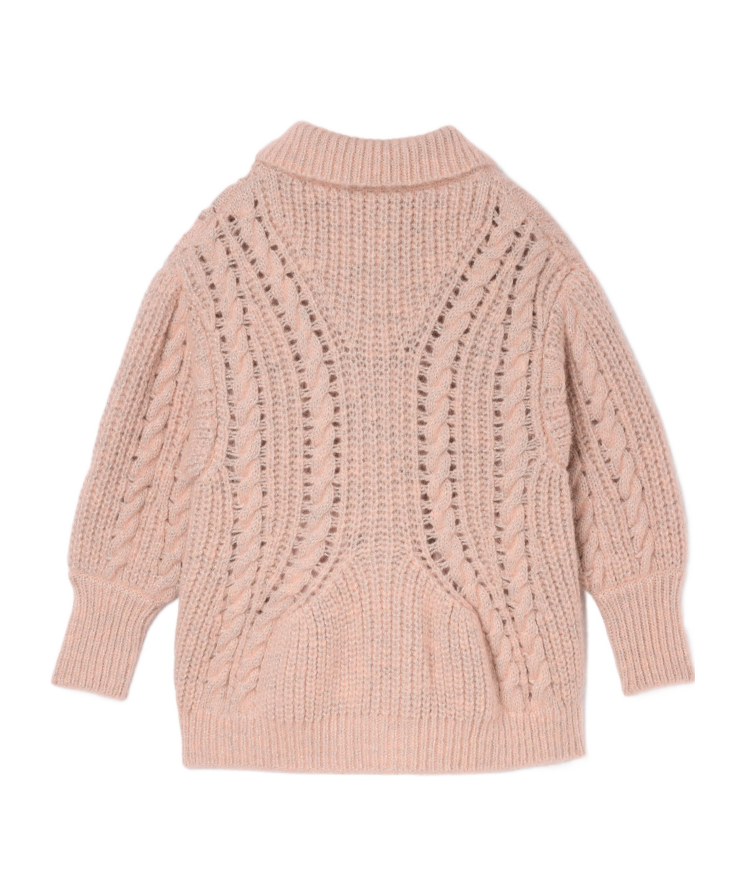 Simone Rocha Long-sleeved Knitted Cardigan In Multi
