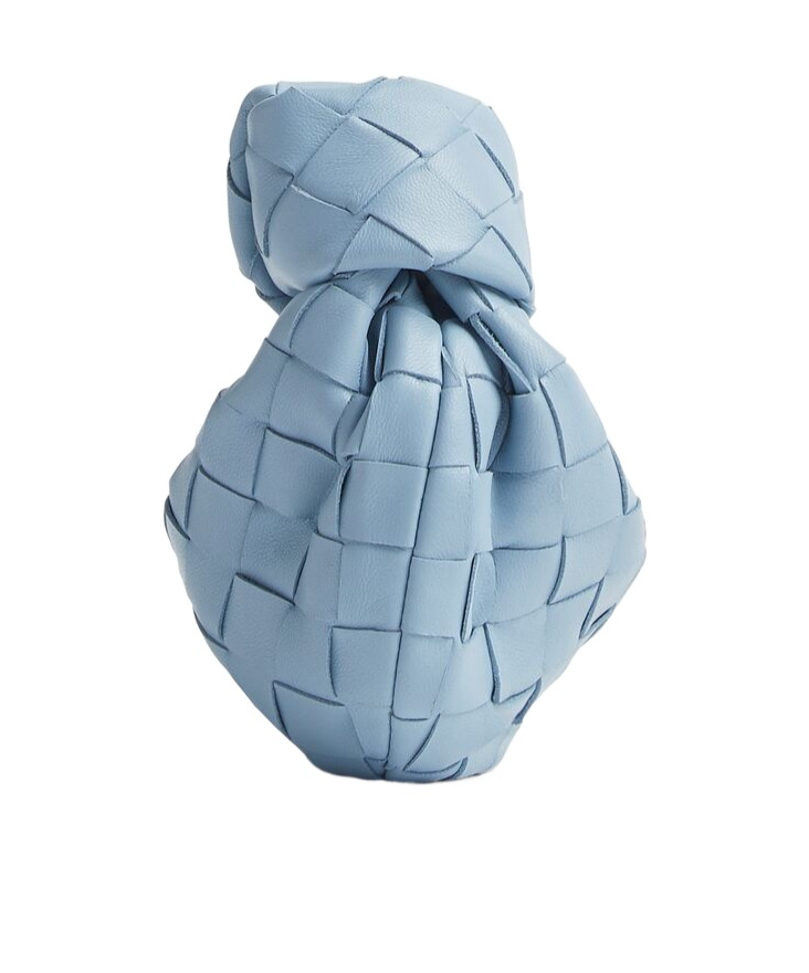 Bottega Veneta Jodie Crystal Mini Top-handle Bag In Blue