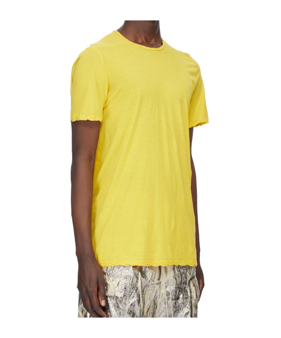 Rick Owens Drkshdw Short-sleeved T-shirt In Yellow