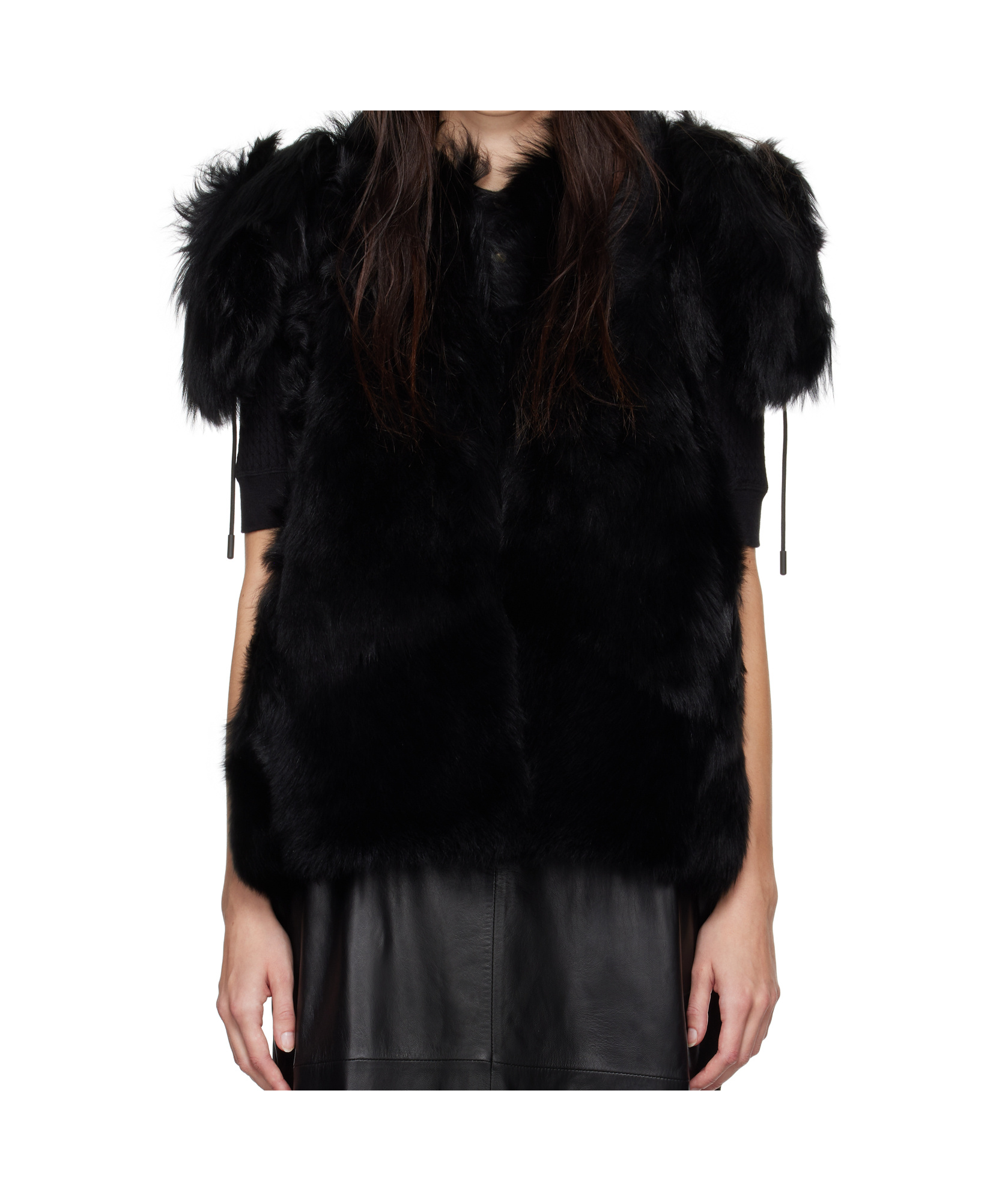 Proenza Schouler Aubrey Vest In Black