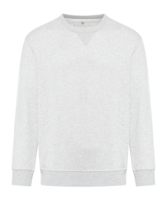 Brunello Cucinelli Sweatshirt In White