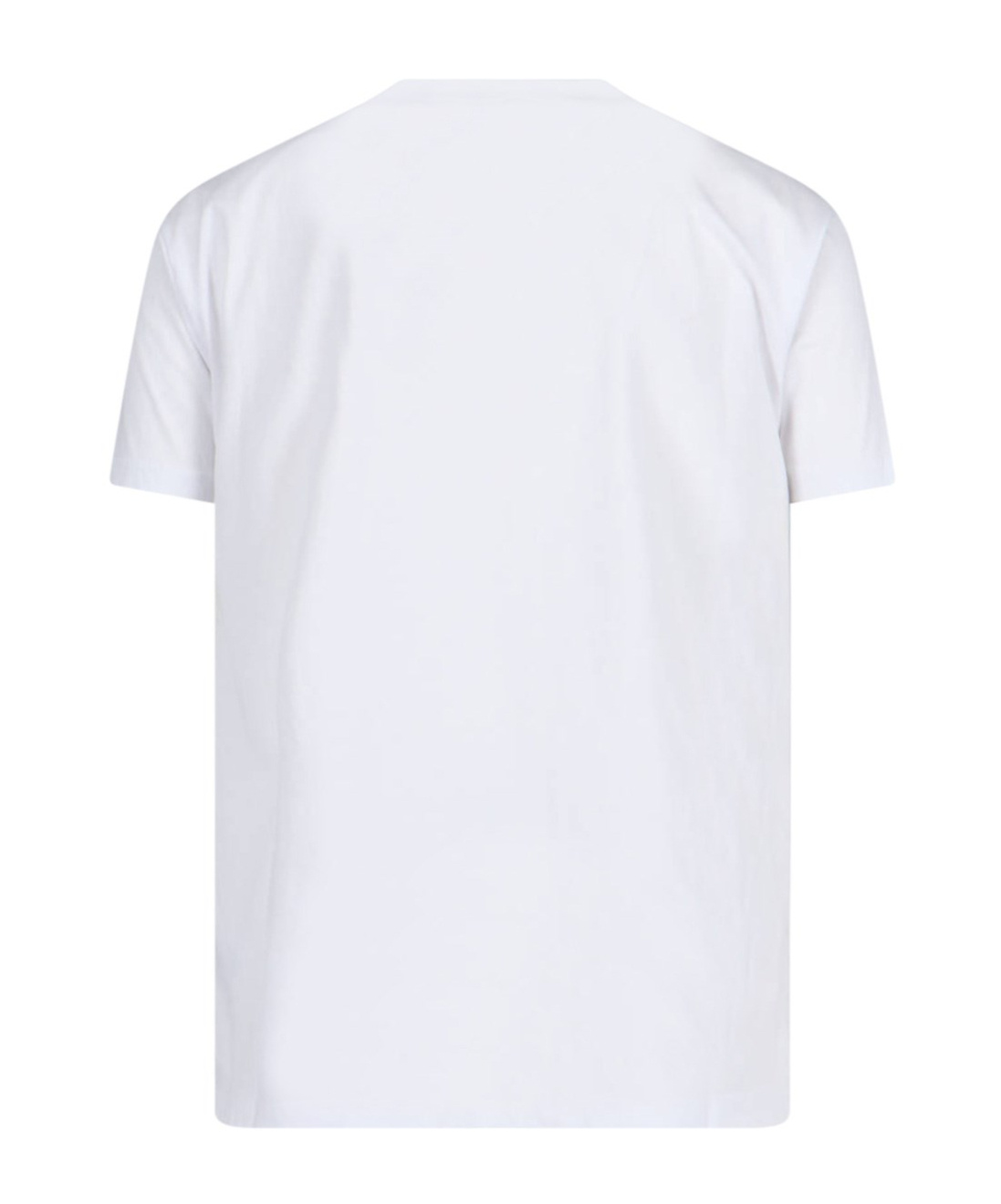 Vivienne Westwood Short-sleeved Cotton T-shirt With Abstract Graphic Design In White