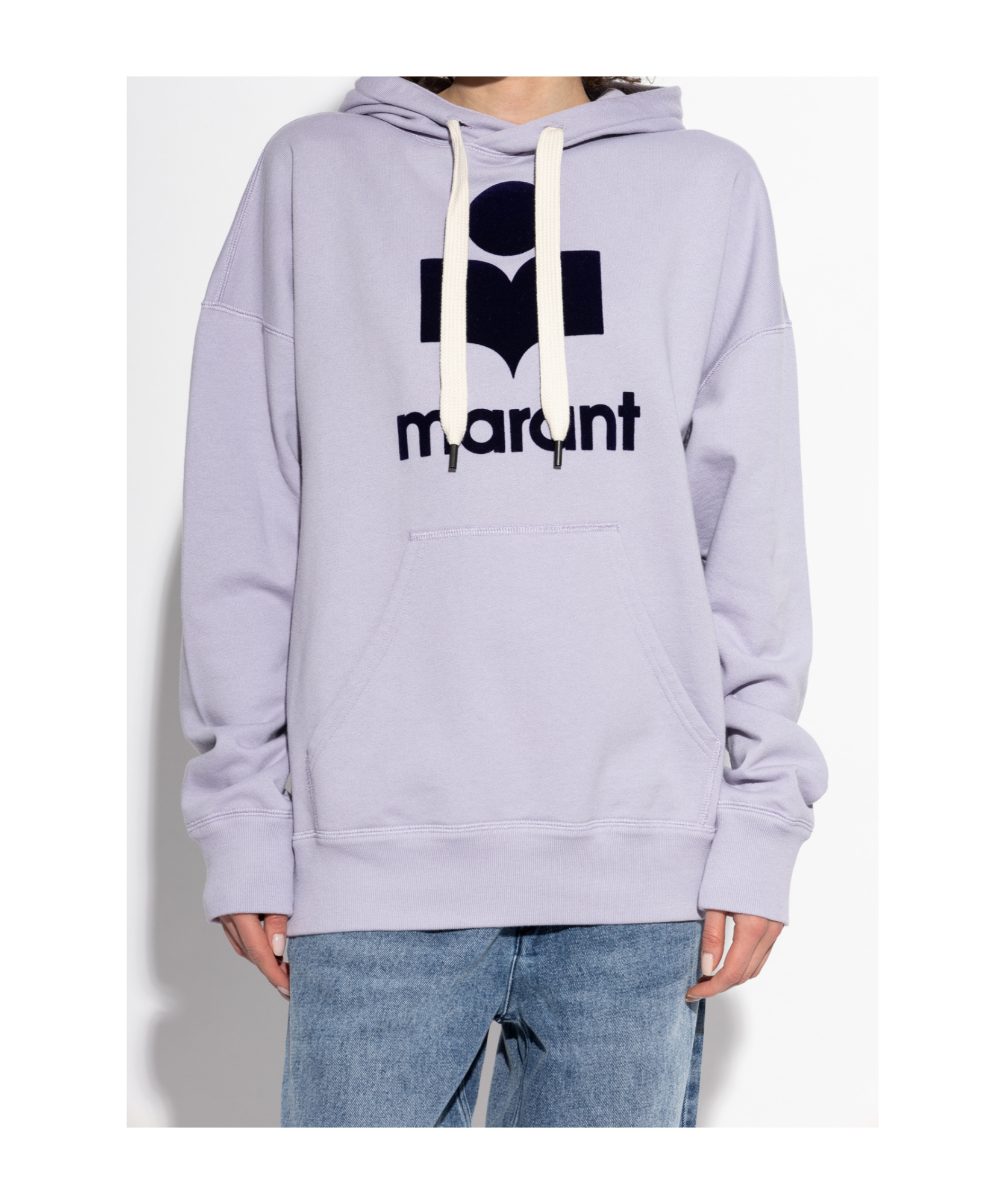 Isabel Marant Étoile Sweatshirt Isabel Marant Etoile Woman Color Violet In White