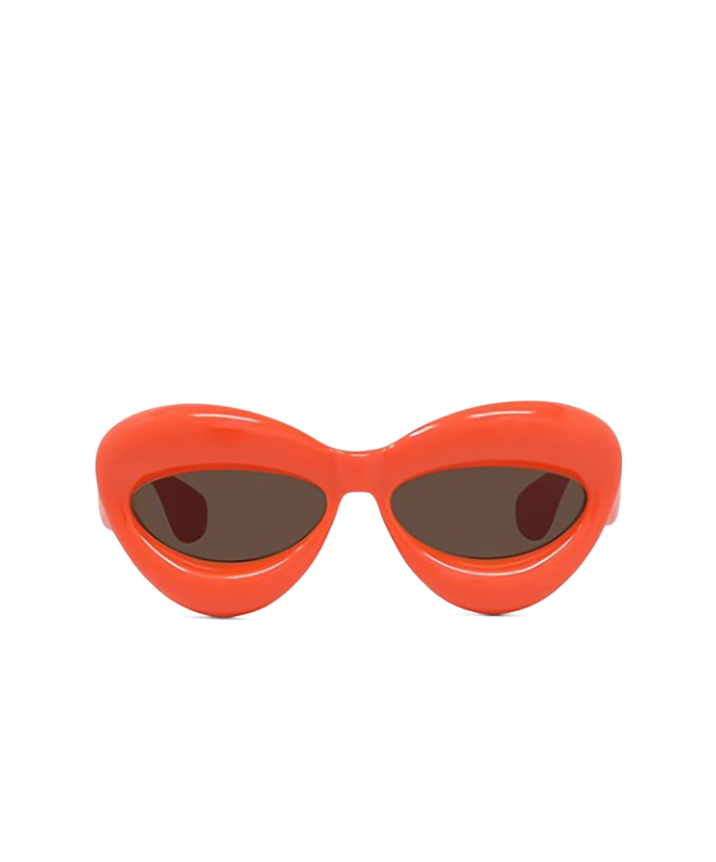 Loewe Woman Sunglass Fashion Show Inflate Lw40097i In Orange