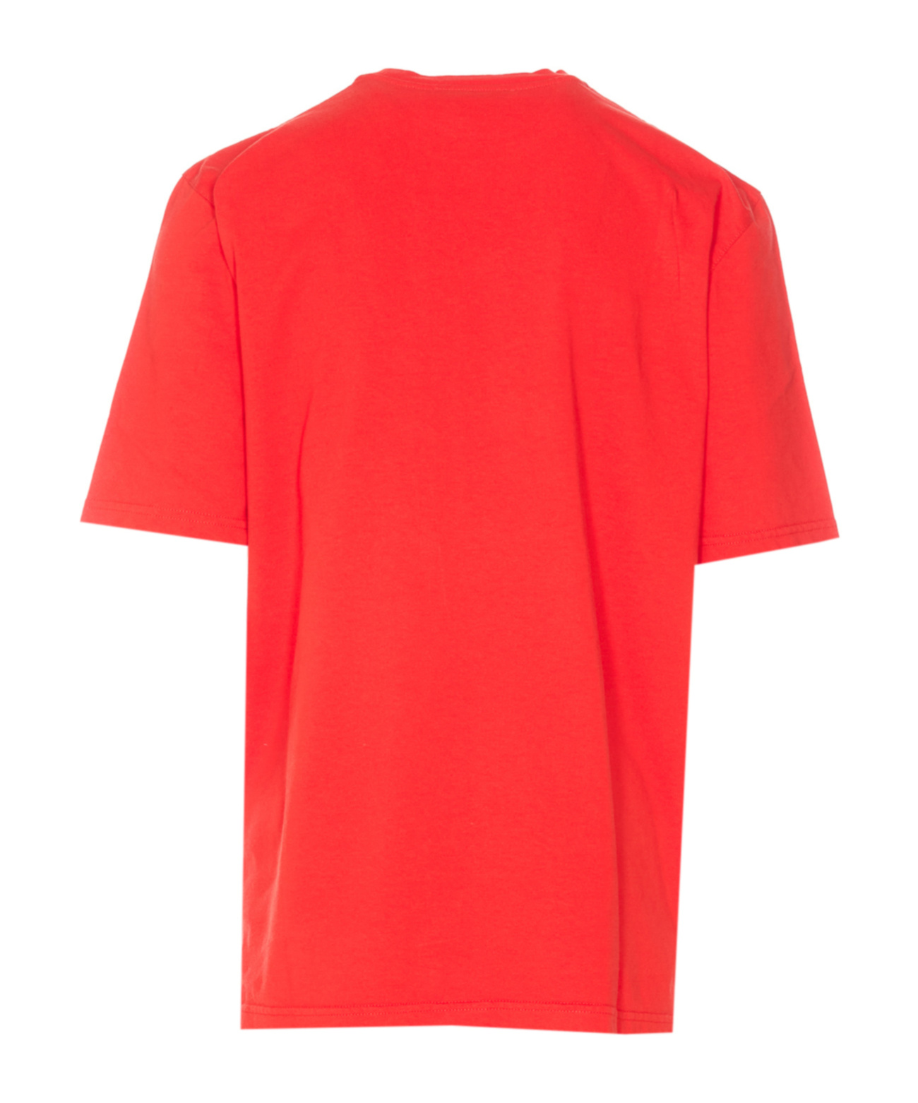Marni Crewneck T-shirt Short Sleeves In Orange