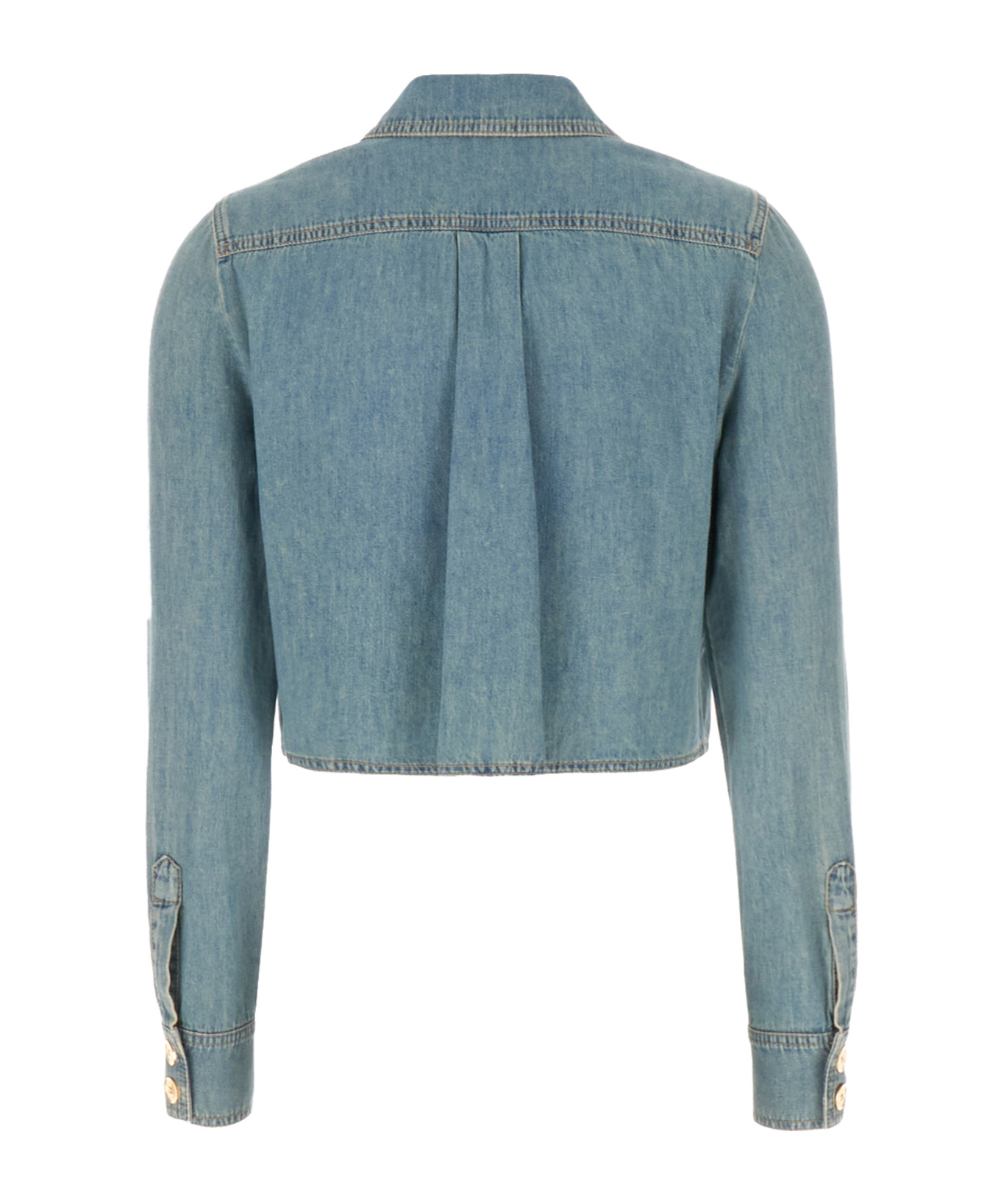 MOSCHINO DENIM BUTTON SHIRT 