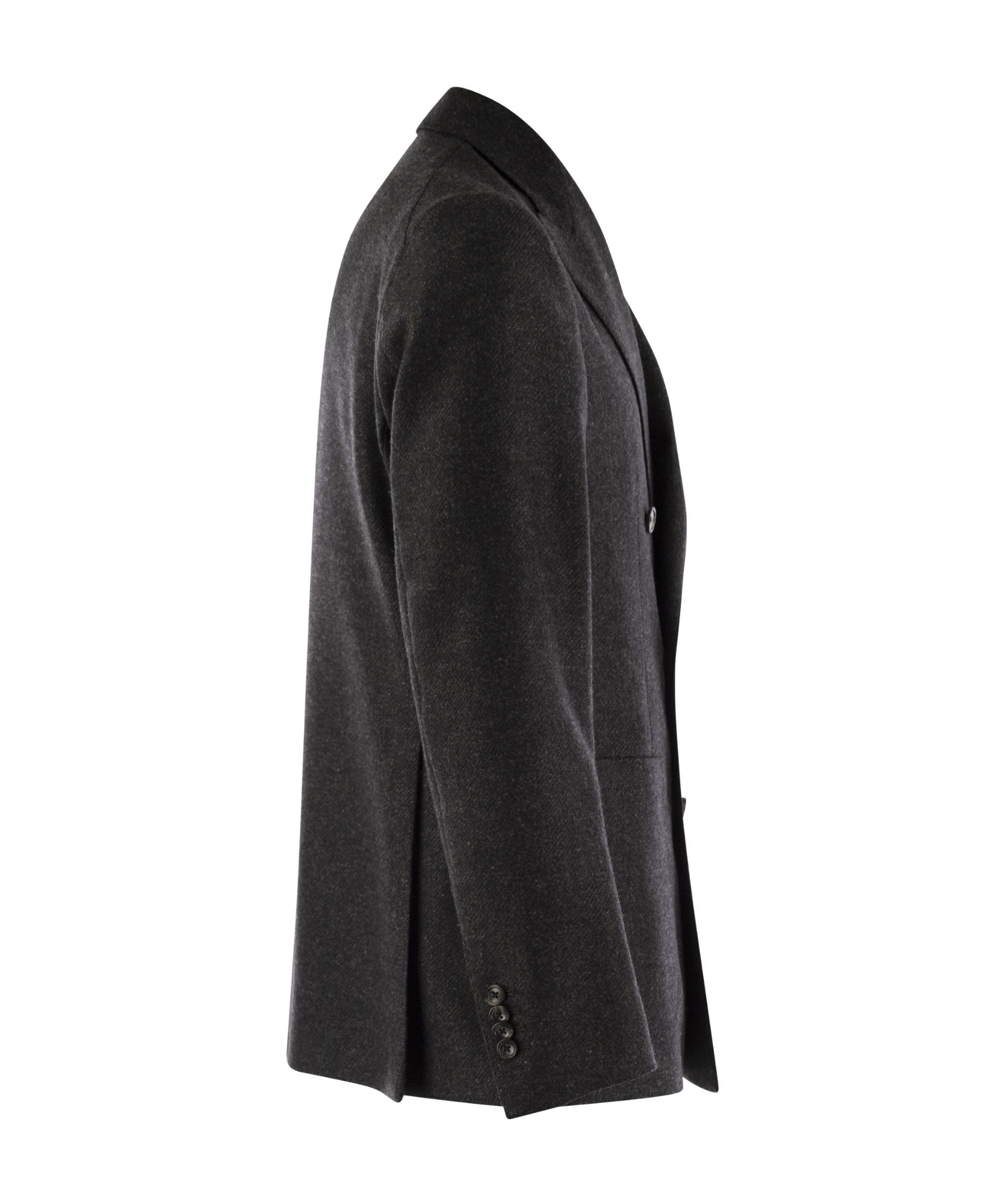 Shop Tagliatore Double-breasted Tailored Jacket In Black