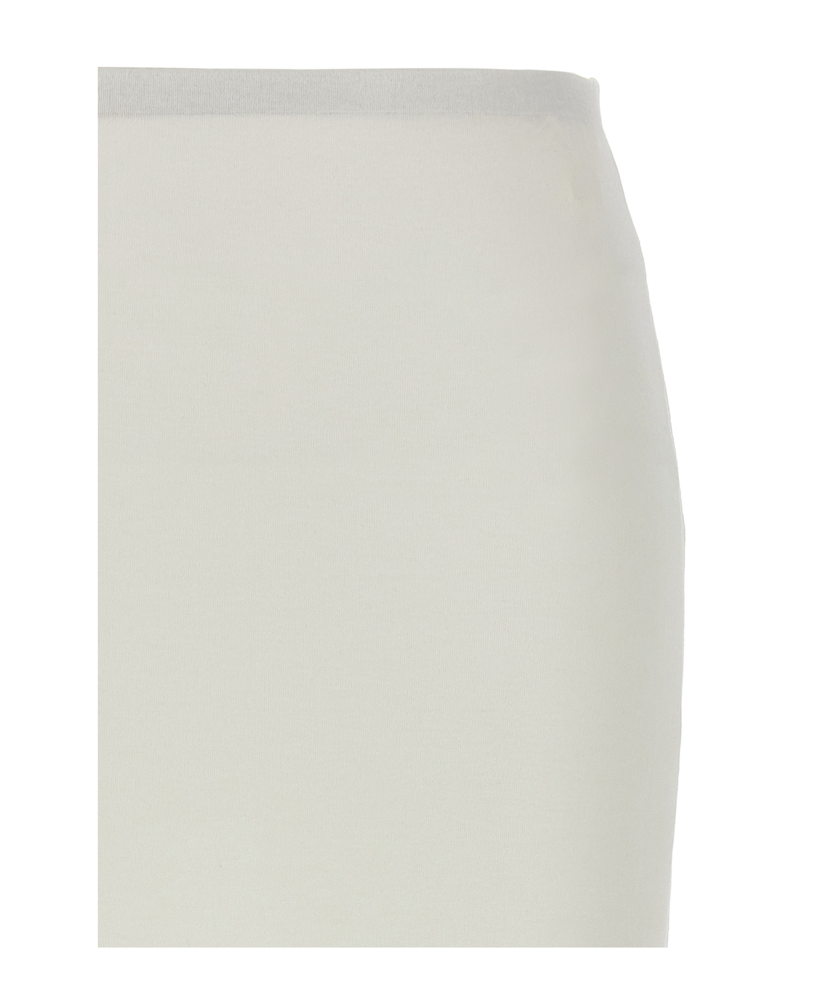Jil Sander Wrap Skirt In White