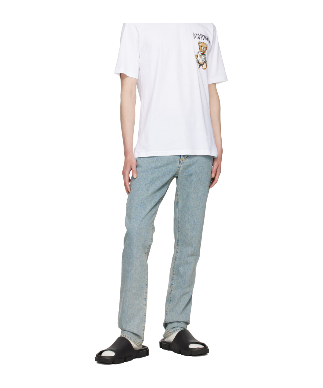 Moschino Jeans With Belt Loops