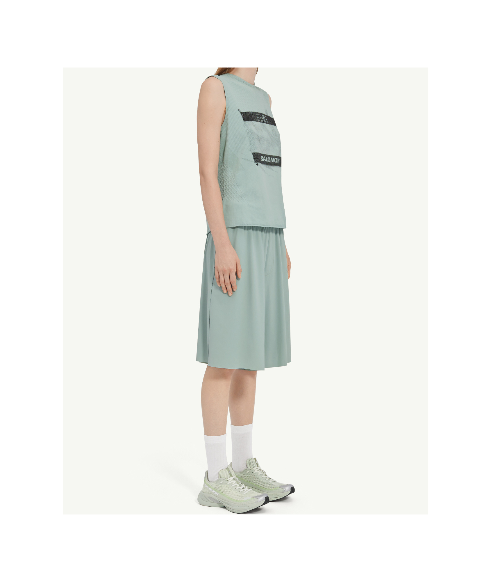 Shop Mm6 Maison Margiela Abstract Print T-shirt