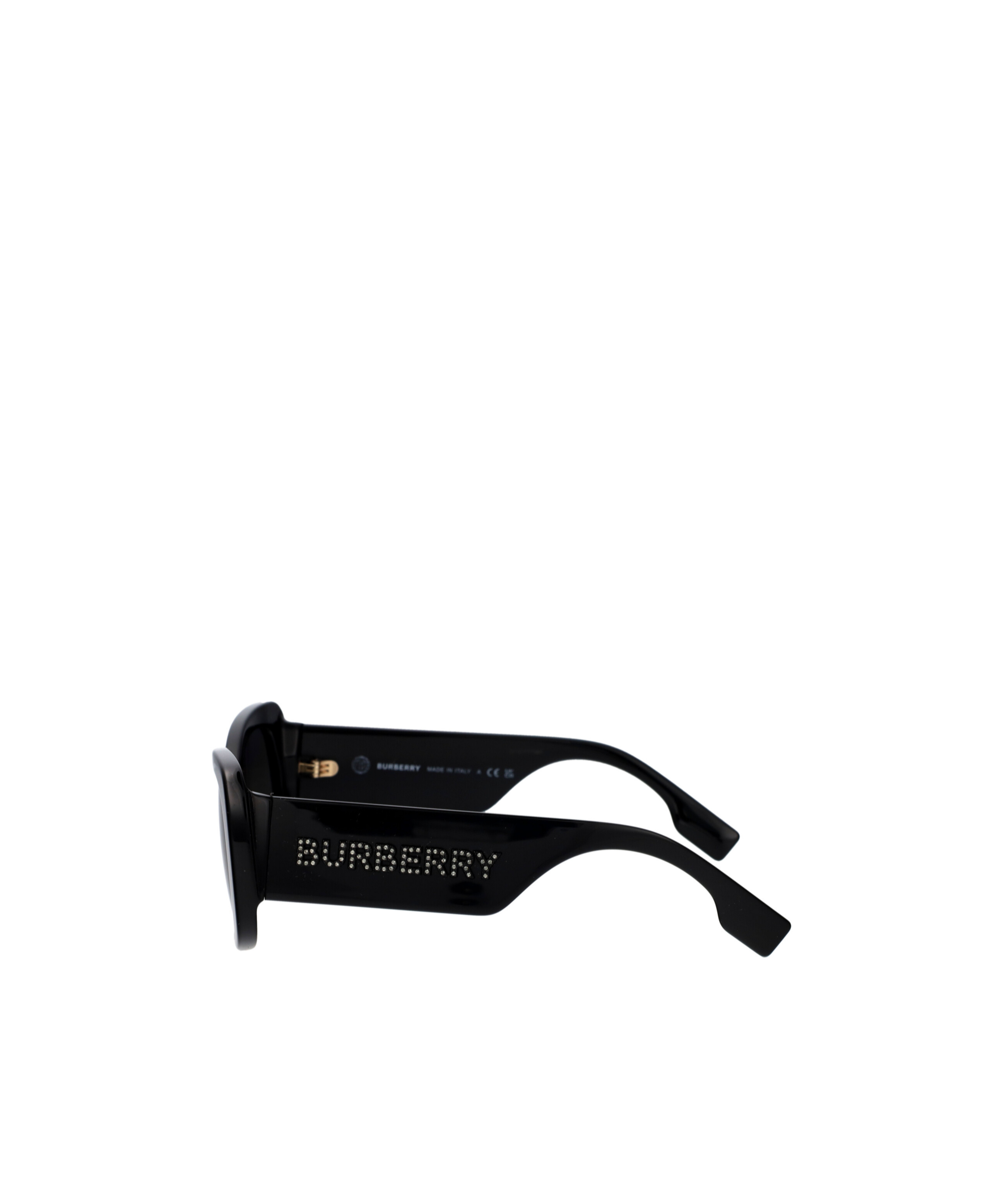 Burberry Black Acetate Sunglasses In Black