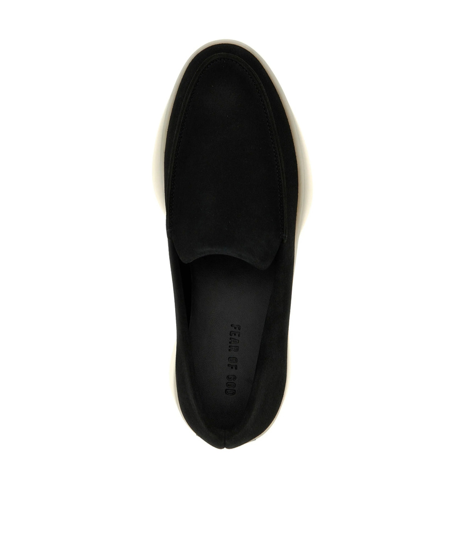 Fear Of God Suede Loafers In Black
