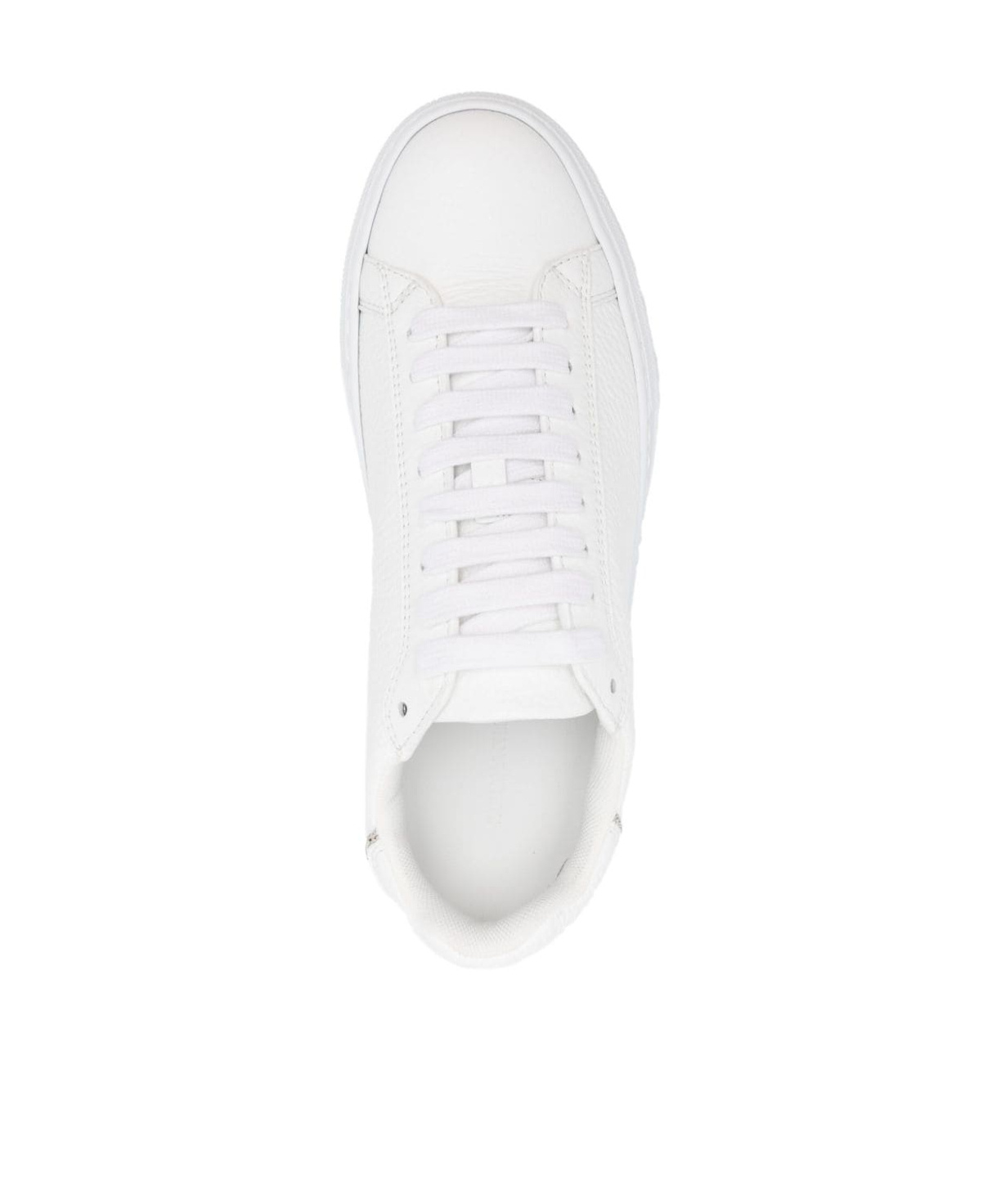 Fabiana Filippi Dalila Leather Sneakers In White