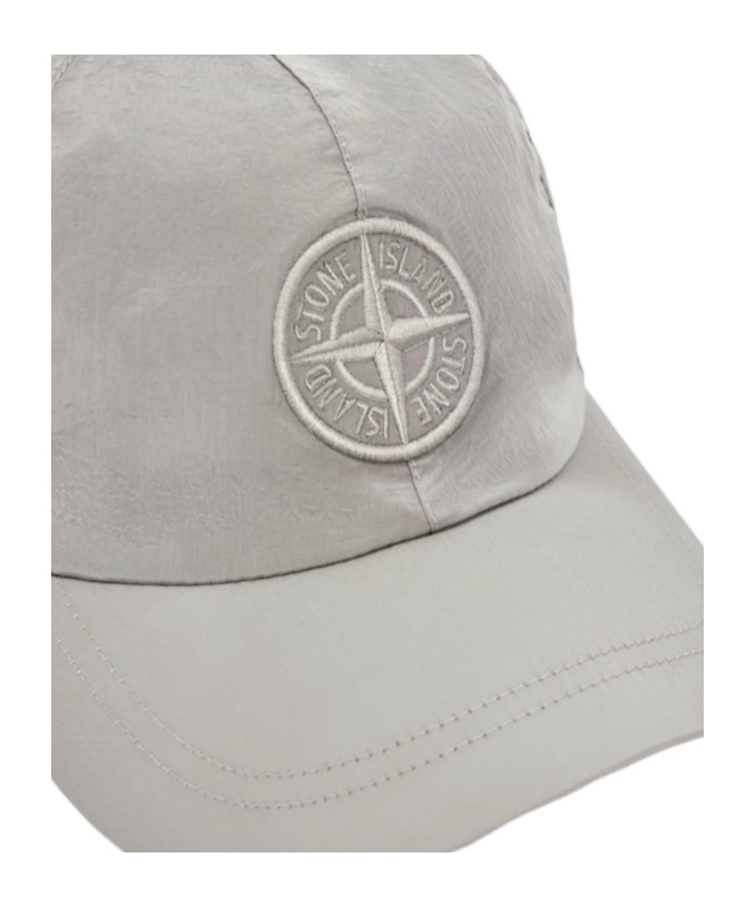 STONE ISLAND COMPASS-MOTIF CAP
