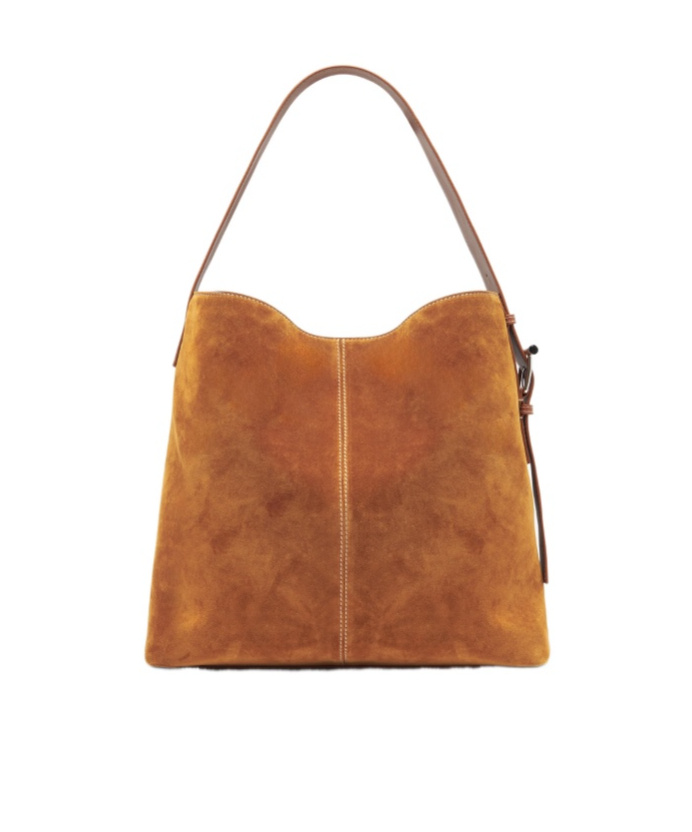 Alexander Mcqueen Women's T-bar Sling Shoulder Bag In Tan In Brown