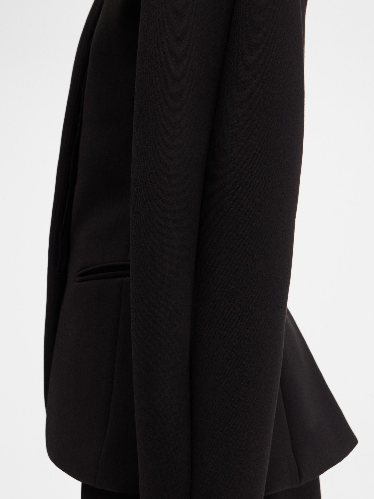 Jacquemus Long Sleeve Casual Jacket In Black