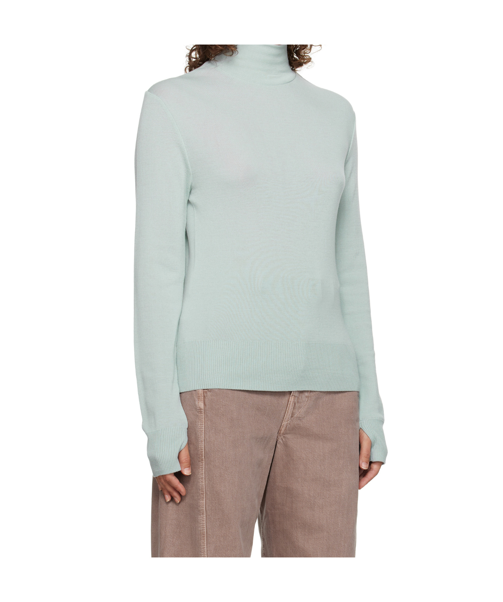 Lemaire Turtleneck Sweater In Multicolor