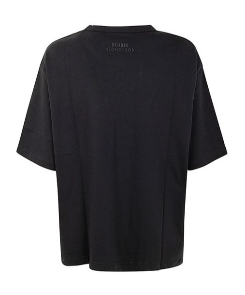 Studio Nicholson Rond Lyocell T-shirt In Black