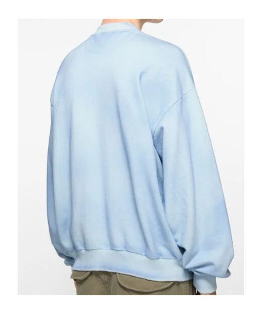 ACNE STUDIOS LOGO-PRINT ZIP-UP SWEATSHIRT