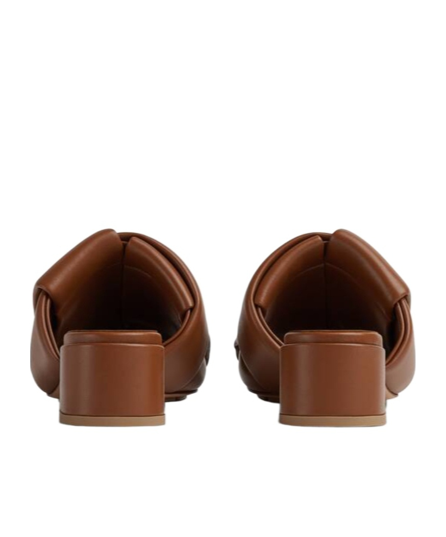 BOTTEGA VENETA WEAVE LOGO MULLER SHOES