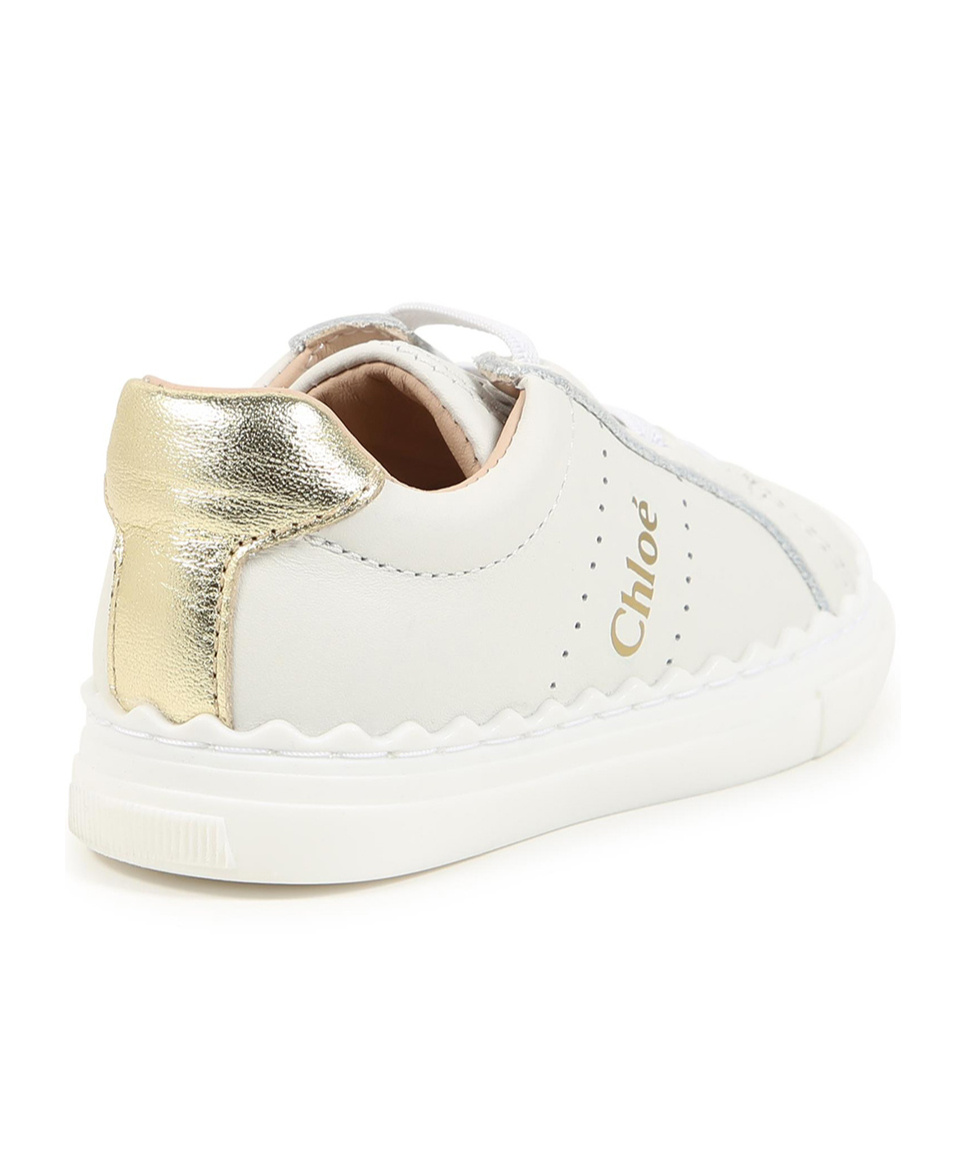 CHLOÉ LAUREN ROUND-HEADED SNEAKERS