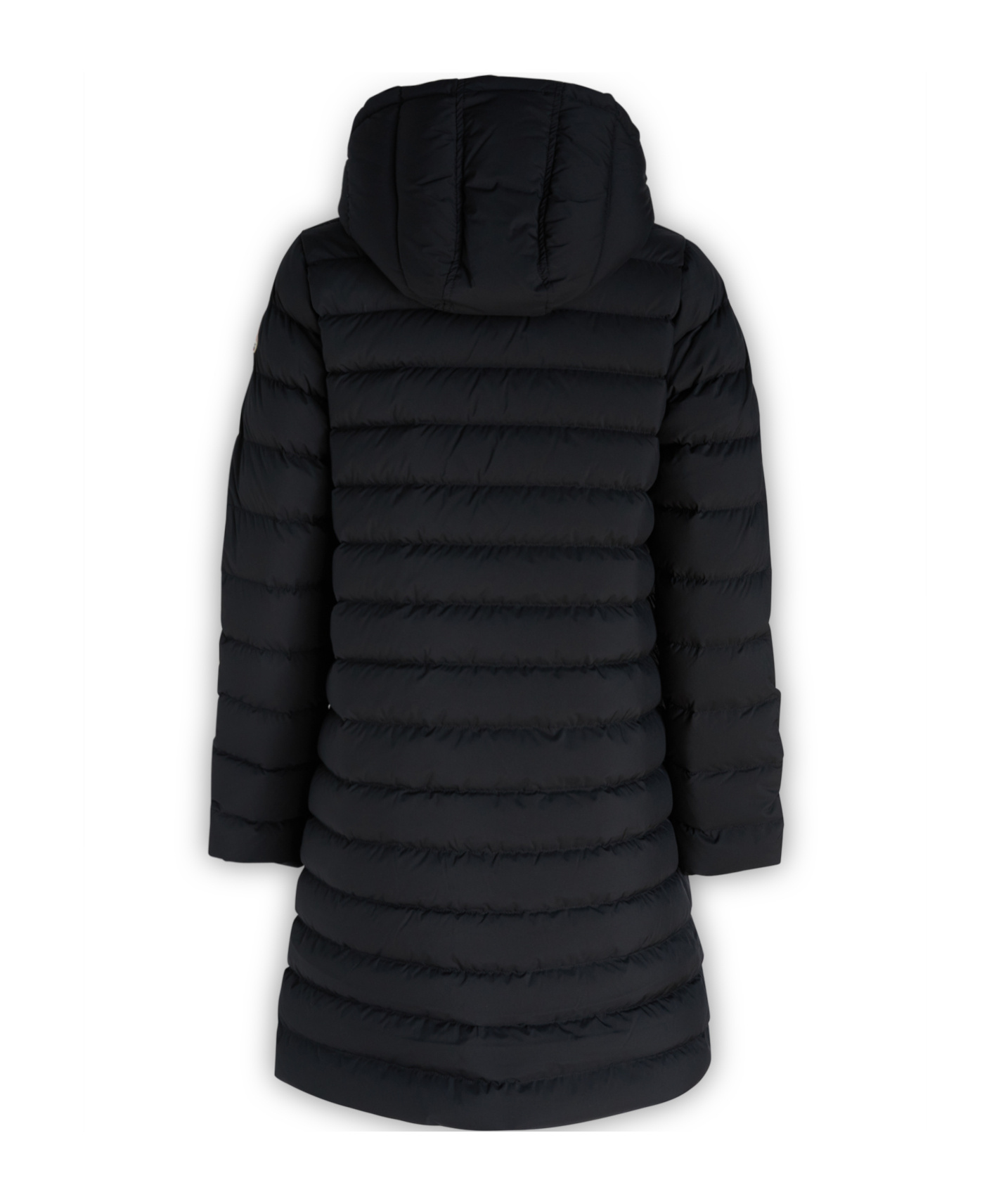 Pyrenex Quilted Hooded Jacket In Black