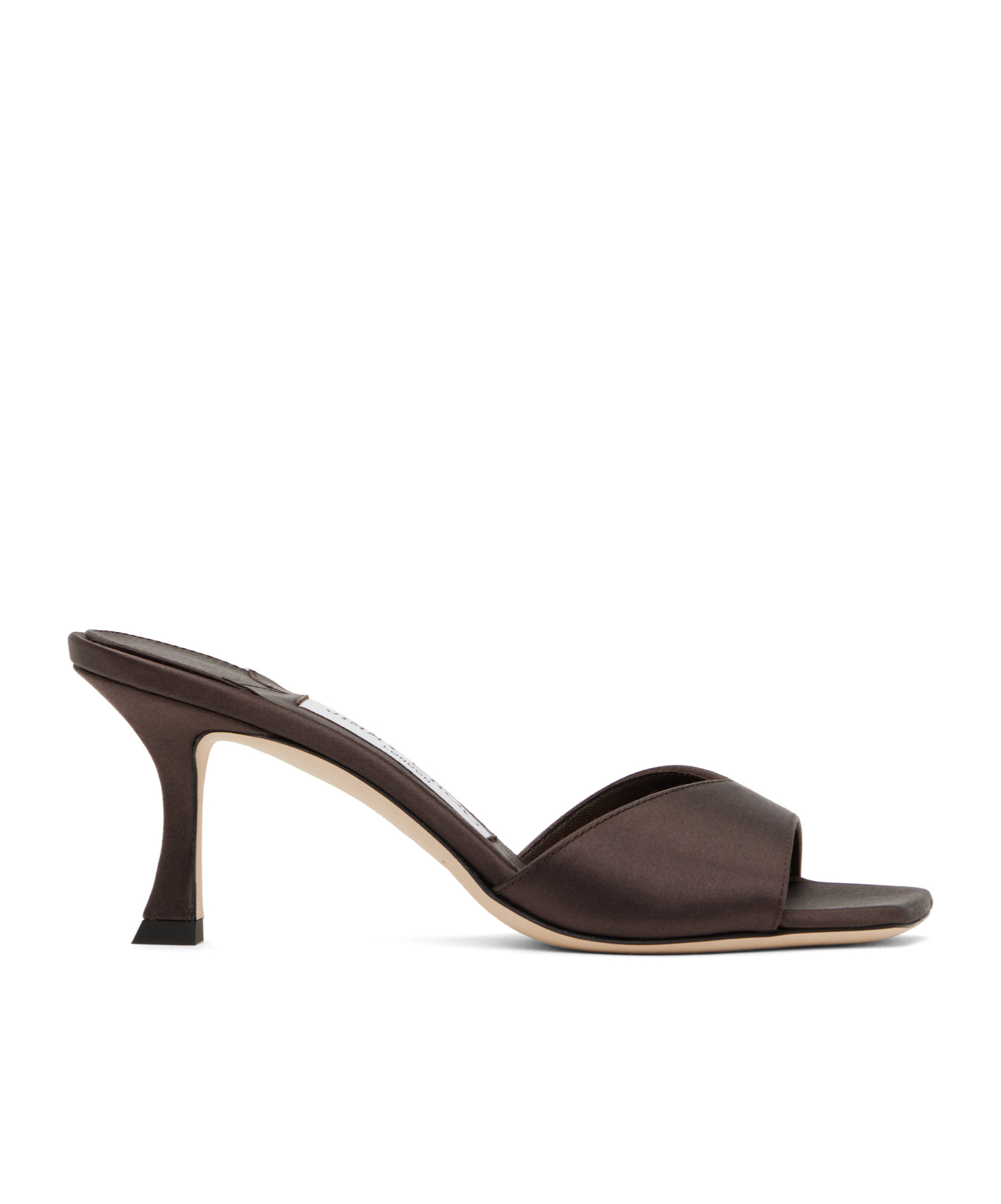 Jimmy Choo 70mm Skye Suede Heeled Sandals In Black