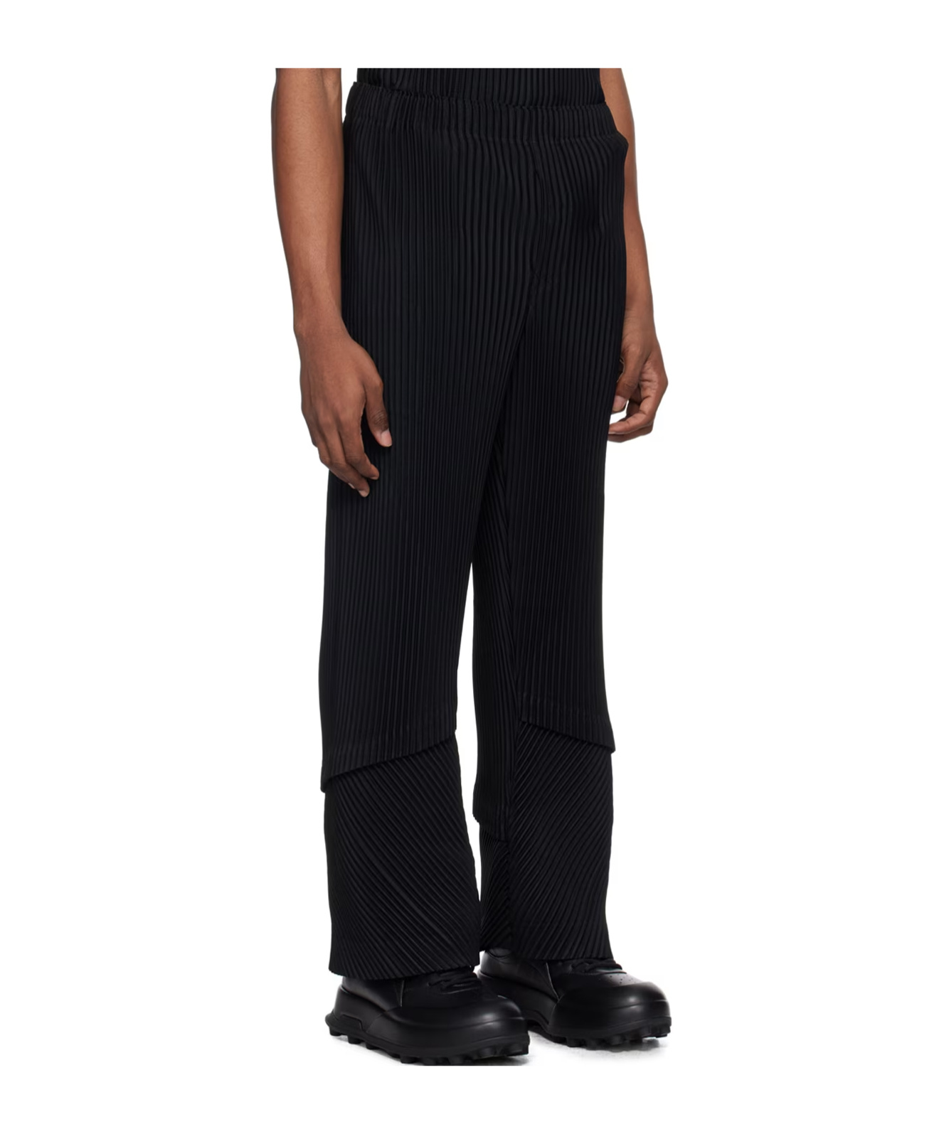 ISSEY MIYAKE AERIAL PLEATED TROUSERS