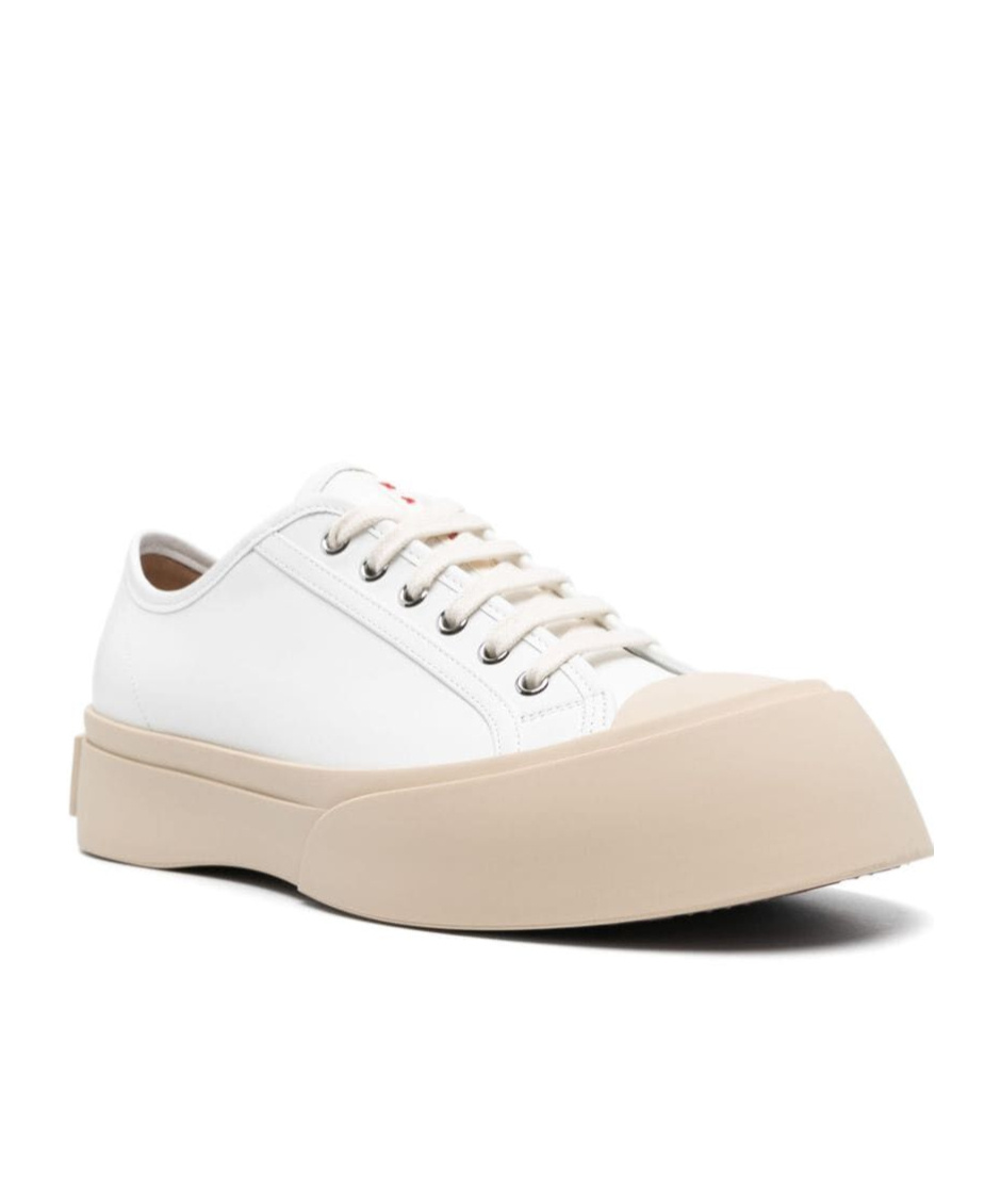 Shop Marni Pablo Sneakers In Nude